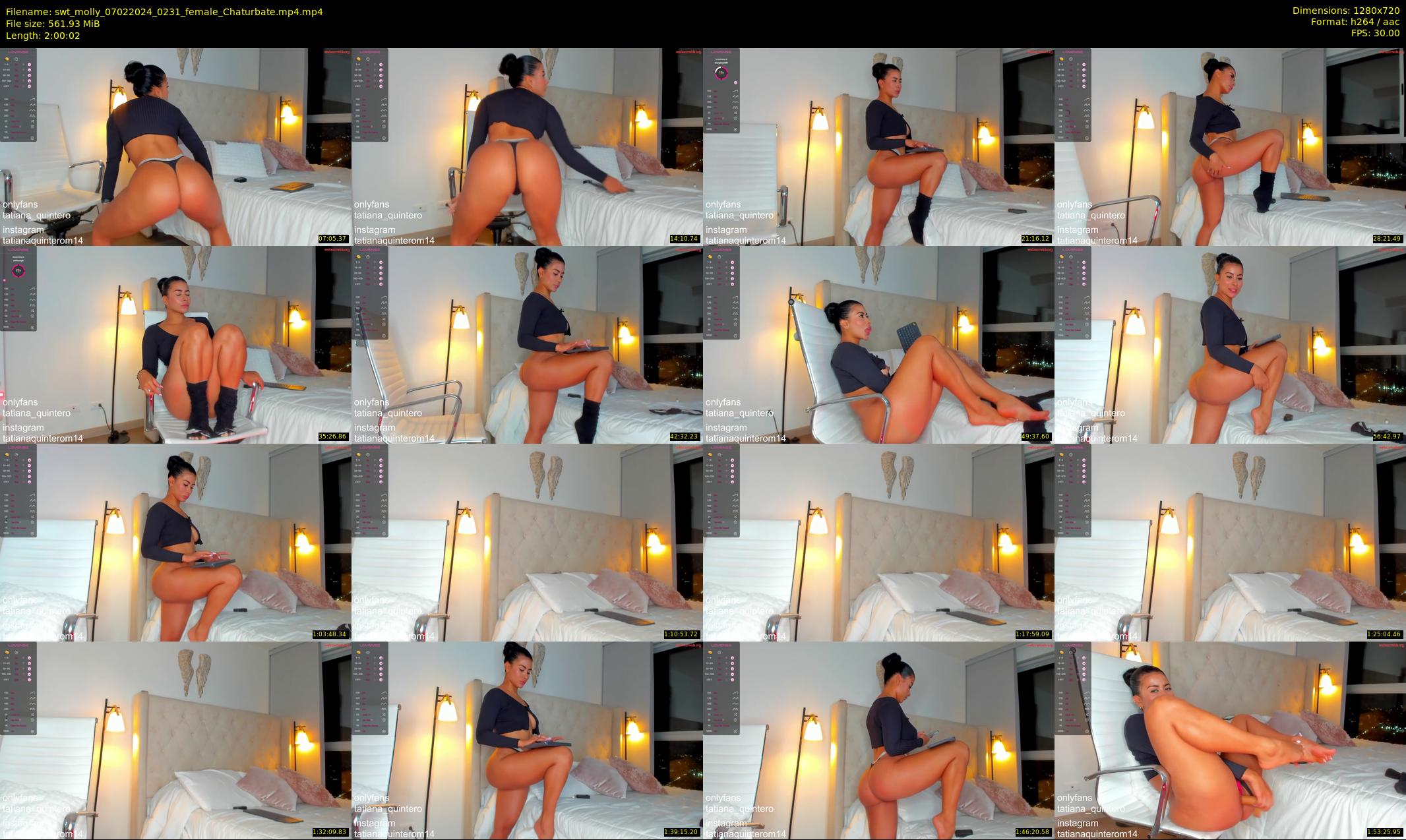 swt_molly — 121 minute Chaturbate female cam show recording, 720p, Feb 7, 2024