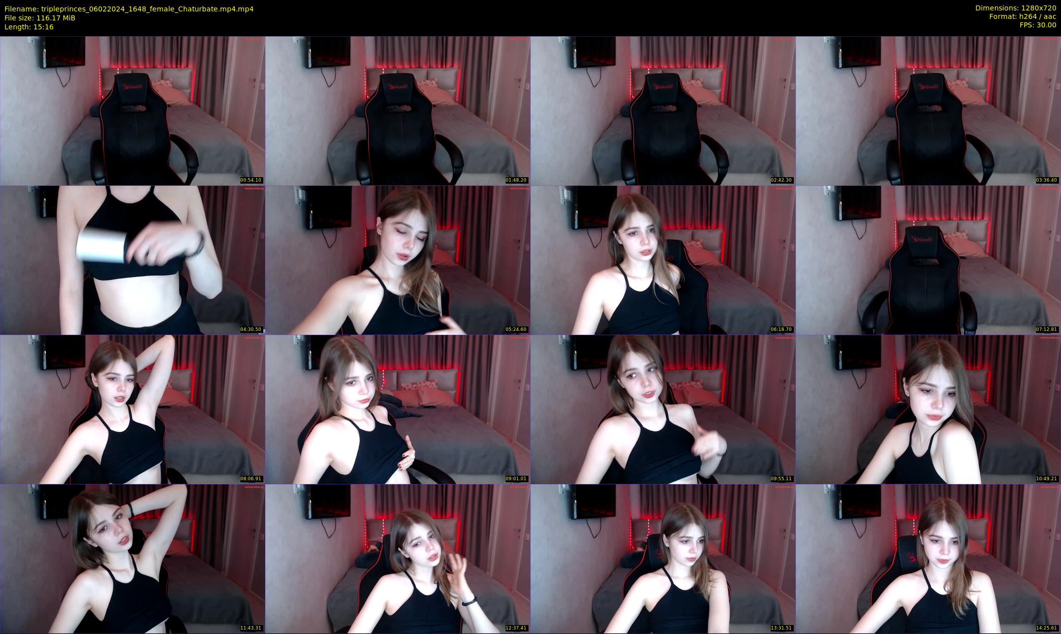 tripleprinces — 16 minute Chaturbate female cam show recording, 720p, Feb 6, 2024