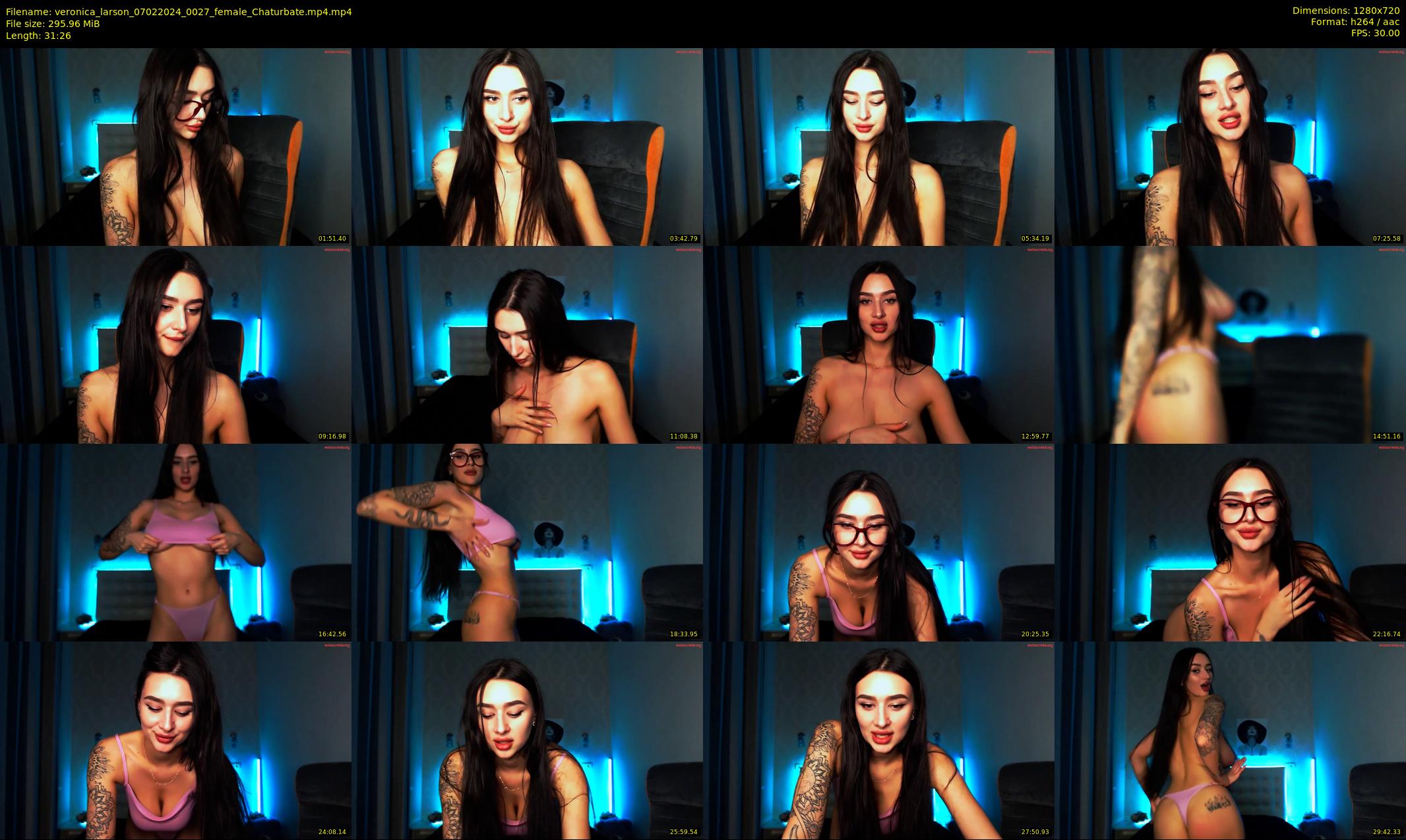 veronica_larson — 32 minute Chaturbate female cam show recording, 720p, Feb 7, 2024