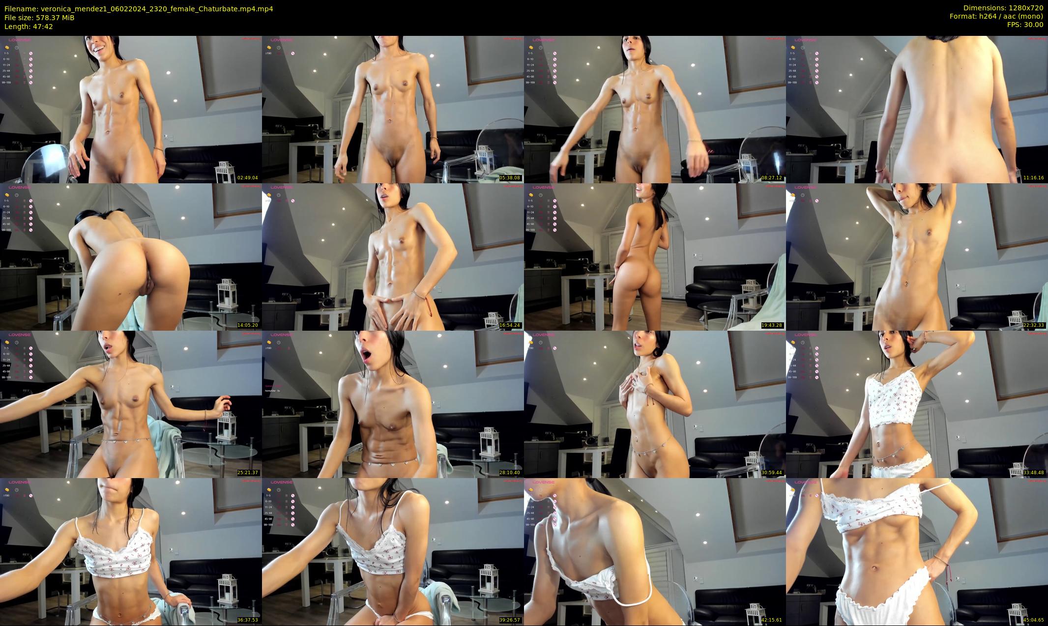 veronica_mendez1 — 48 minute Chaturbate female cam show recording, 720p, Feb 6, 2024
