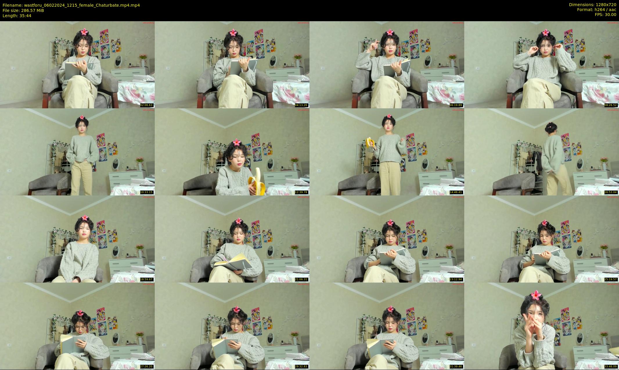 wastforu — 36 minute Chaturbate female cam show recording, 720p, Feb 6, 2024