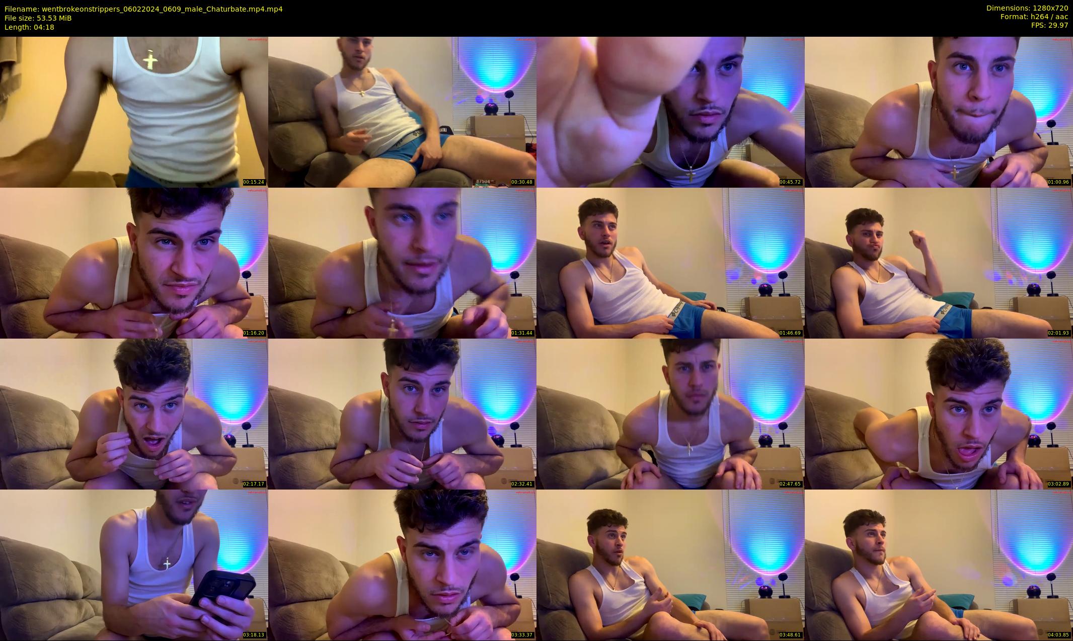 wentbrokeonstrippers — 5 minute Chaturbate male cam show recording, 720p, Feb 6, 2024