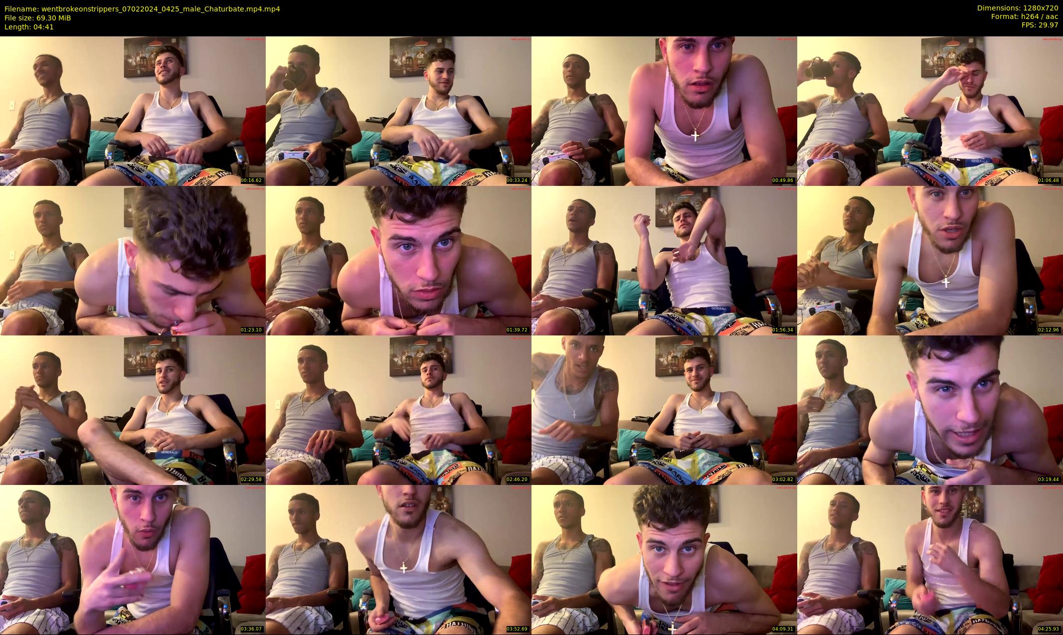 wentbrokeonstrippers — 5 minute Chaturbate male cam show recording, 720p, Feb 7, 2024