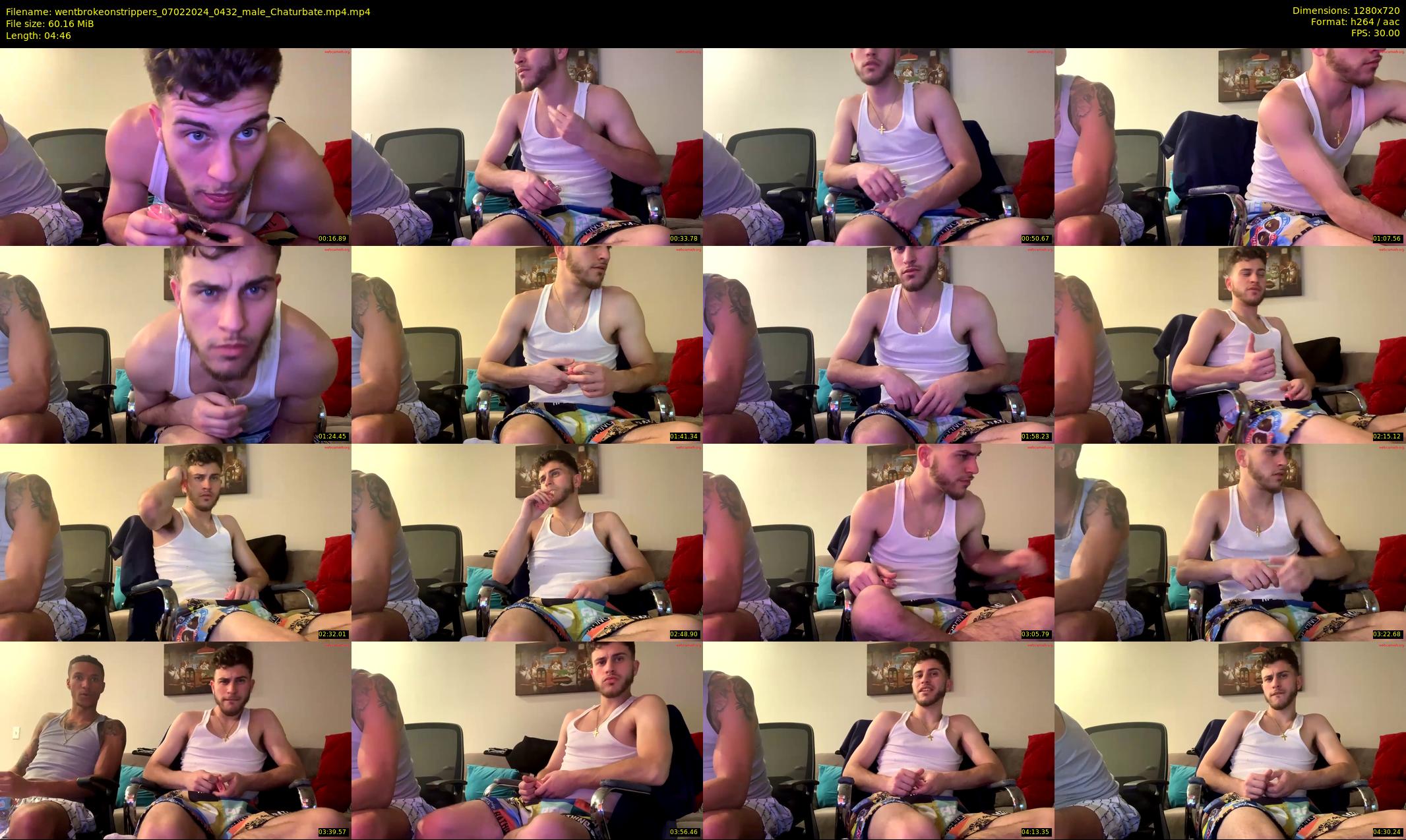 wentbrokeonstrippers — 5 minute Chaturbate male cam show recording, 720p, Feb 7, 2024