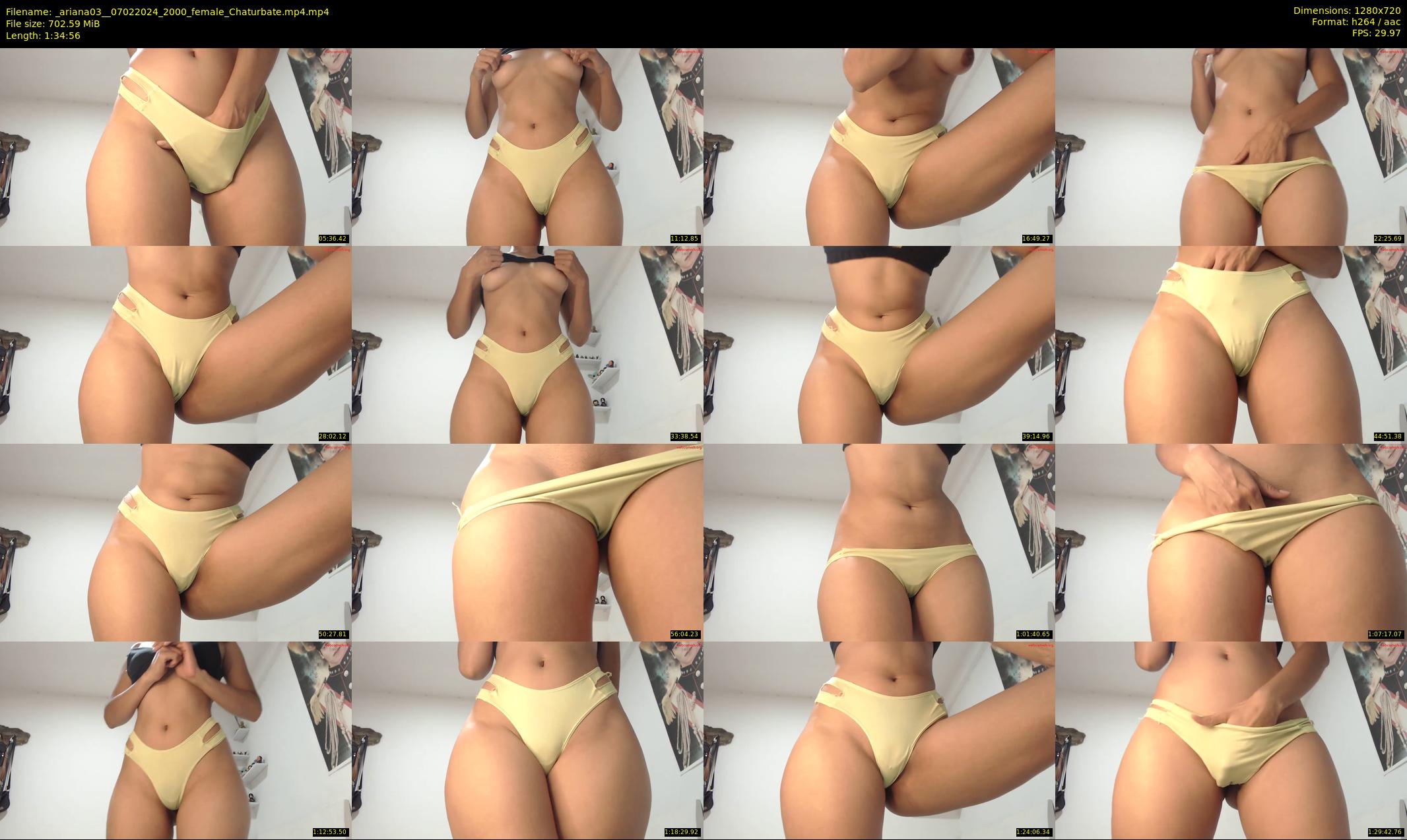 _ariana03_ — 95 minute Chaturbate female cam show recording, 720p, Feb 7, 2024