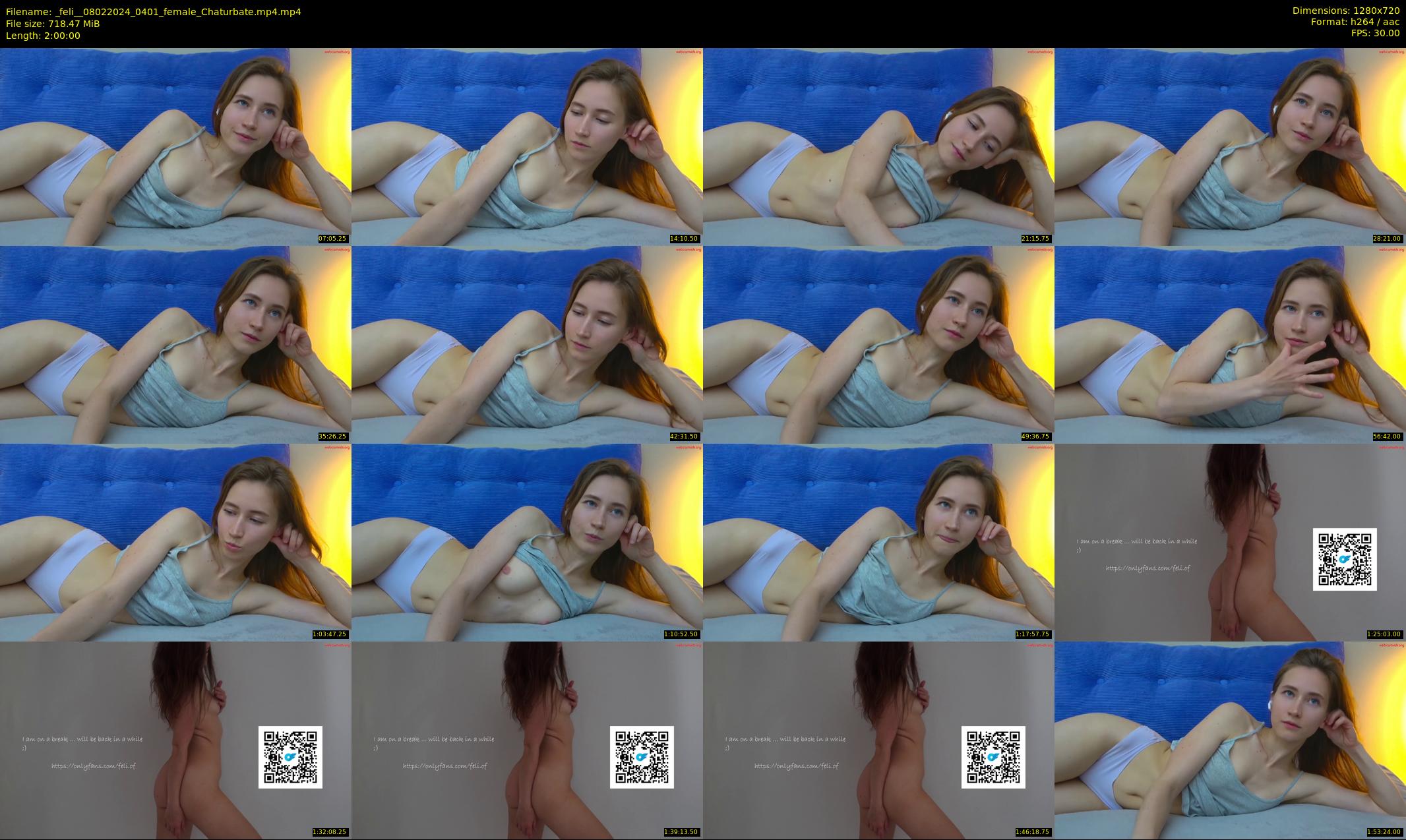 _feli_ — 120 minute Chaturbate female cam show recording, 720p, Feb 8, 2024