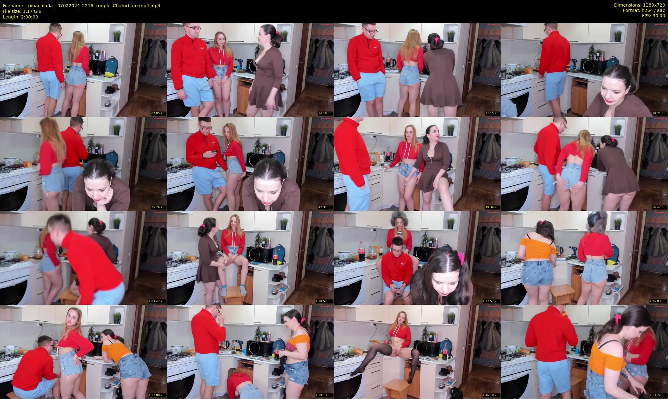 _pinacolada_ — 120 minute Chaturbate couple cam show recording, 720p, Feb 7, 2024