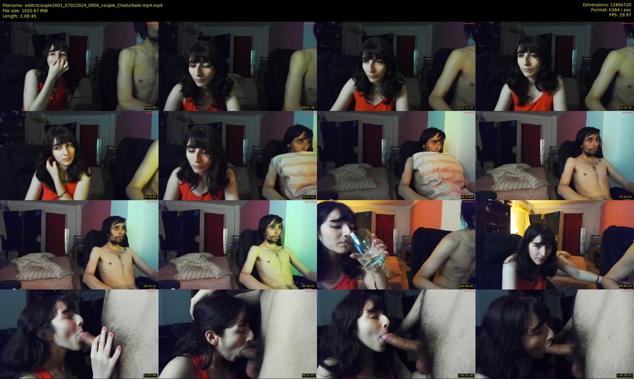 addictcouple2001 — 69 minute Chaturbate couple cam show recording, 720p, Feb 7, 2024