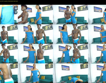 afro_happy__06 — 8 minute Chaturbate couple cam show recording, 720p, Feb 7, 2024