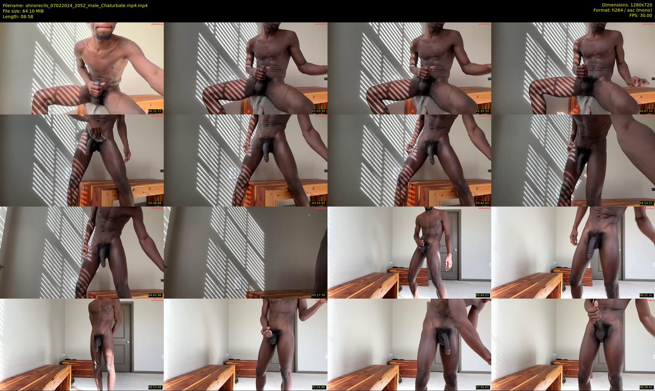 ahnoreclis — 9 minute Chaturbate male cam show recording, 720p, Feb 7, 2024