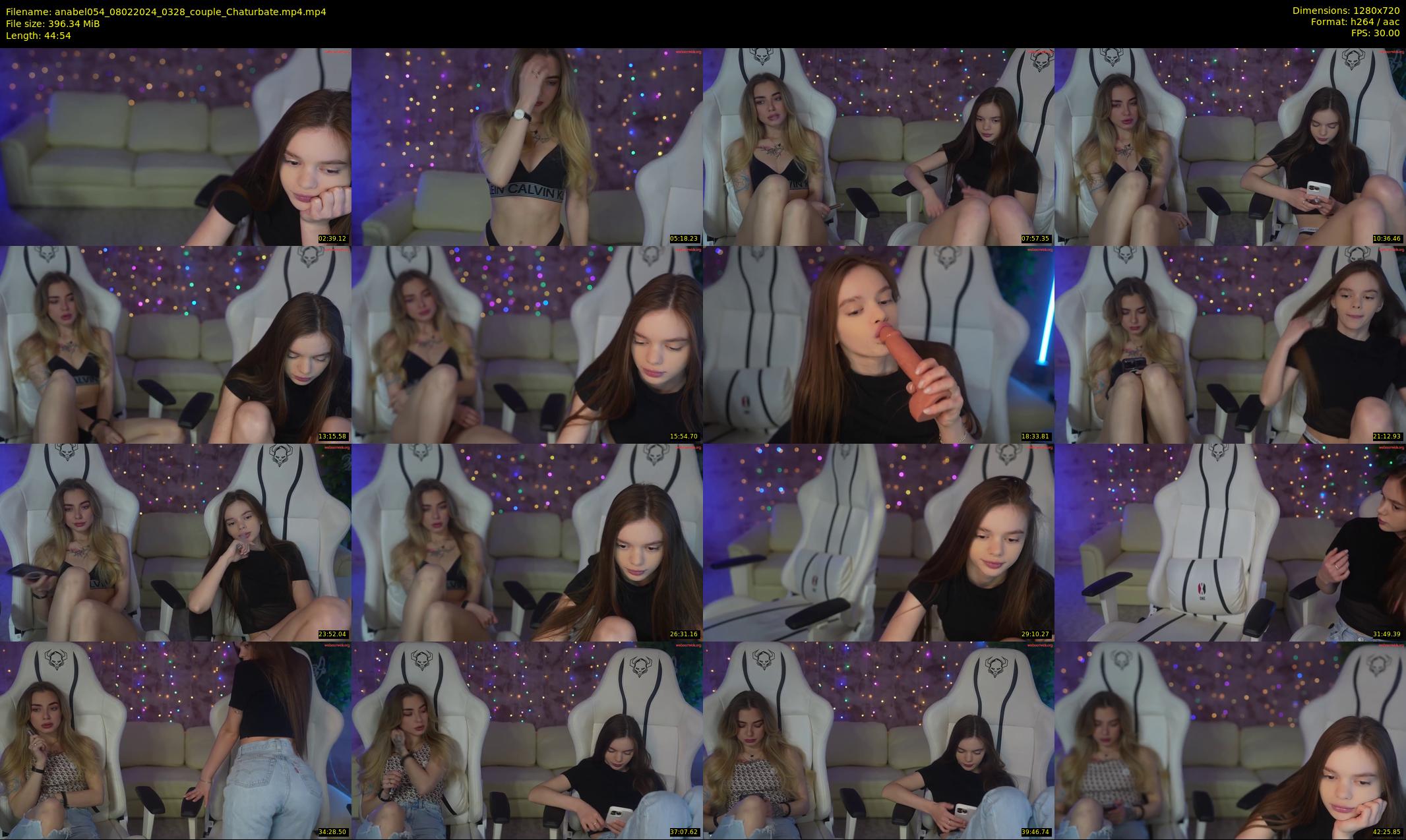 anabel054 — 45 minute Chaturbate female cam show recording, 720p, Feb 8, 2024