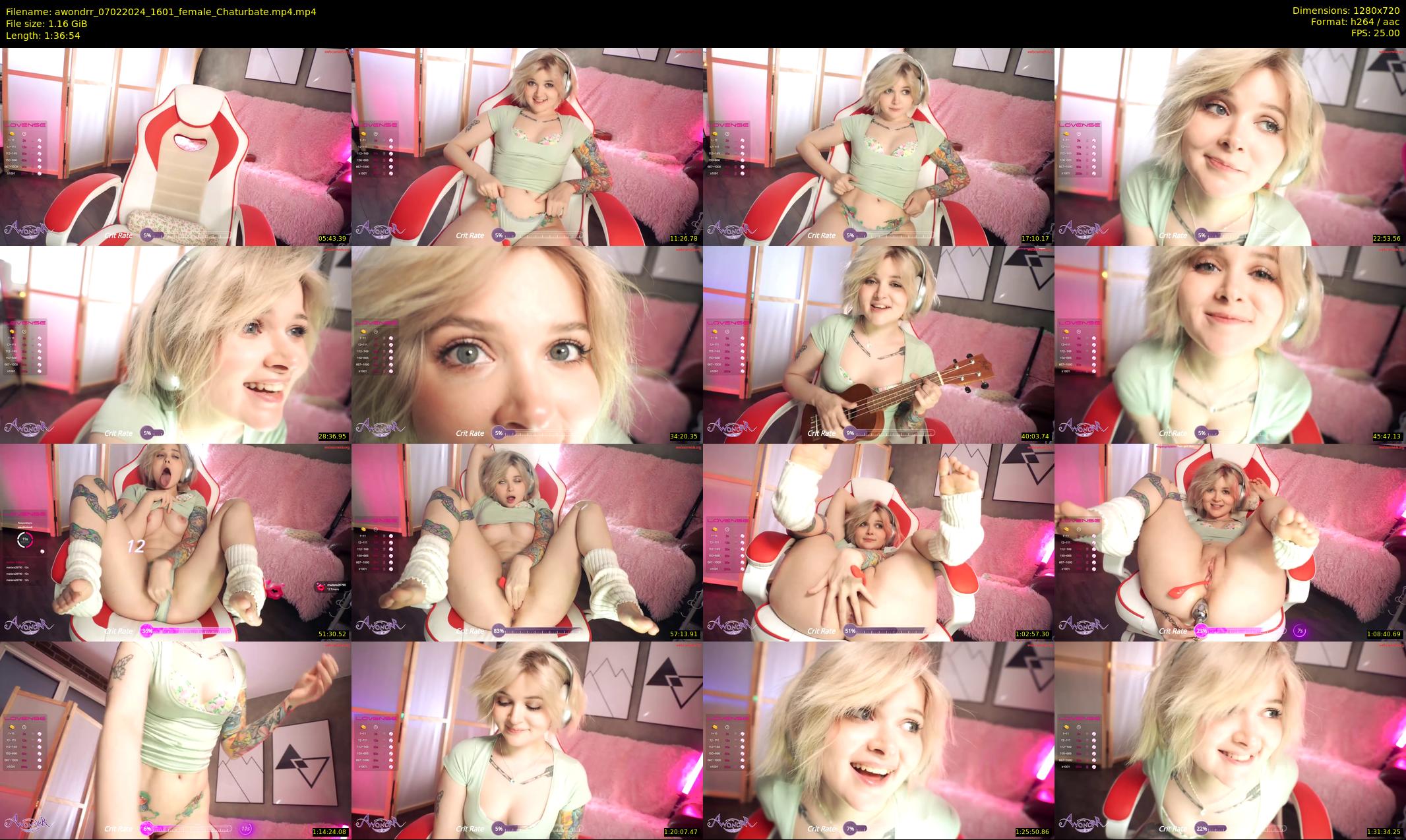 awondrr — 97 minute Chaturbate female cam show recording, 720p, Feb 7, 2024