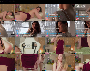 beckymartens — 120 minute Chaturbate female cam show recording, 720p, Feb 7, 2024