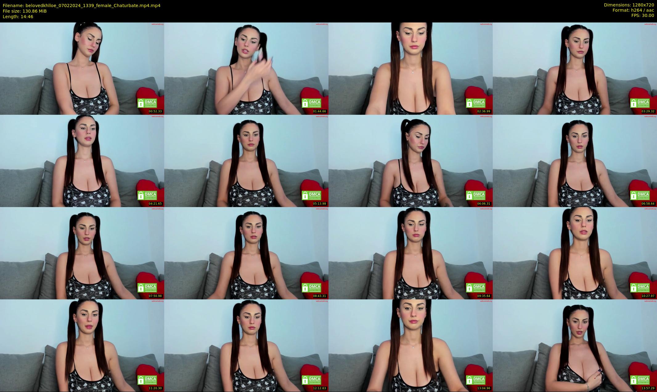 belovedkhlloe — 15 minute Chaturbate female cam show recording, 720p, Feb 7, 2024