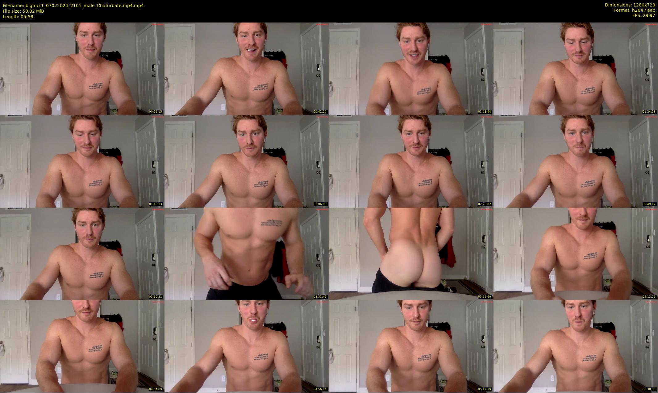 bigmcr1 — 6 minute Chaturbate male cam show recording, 720p, Feb 7, 2024