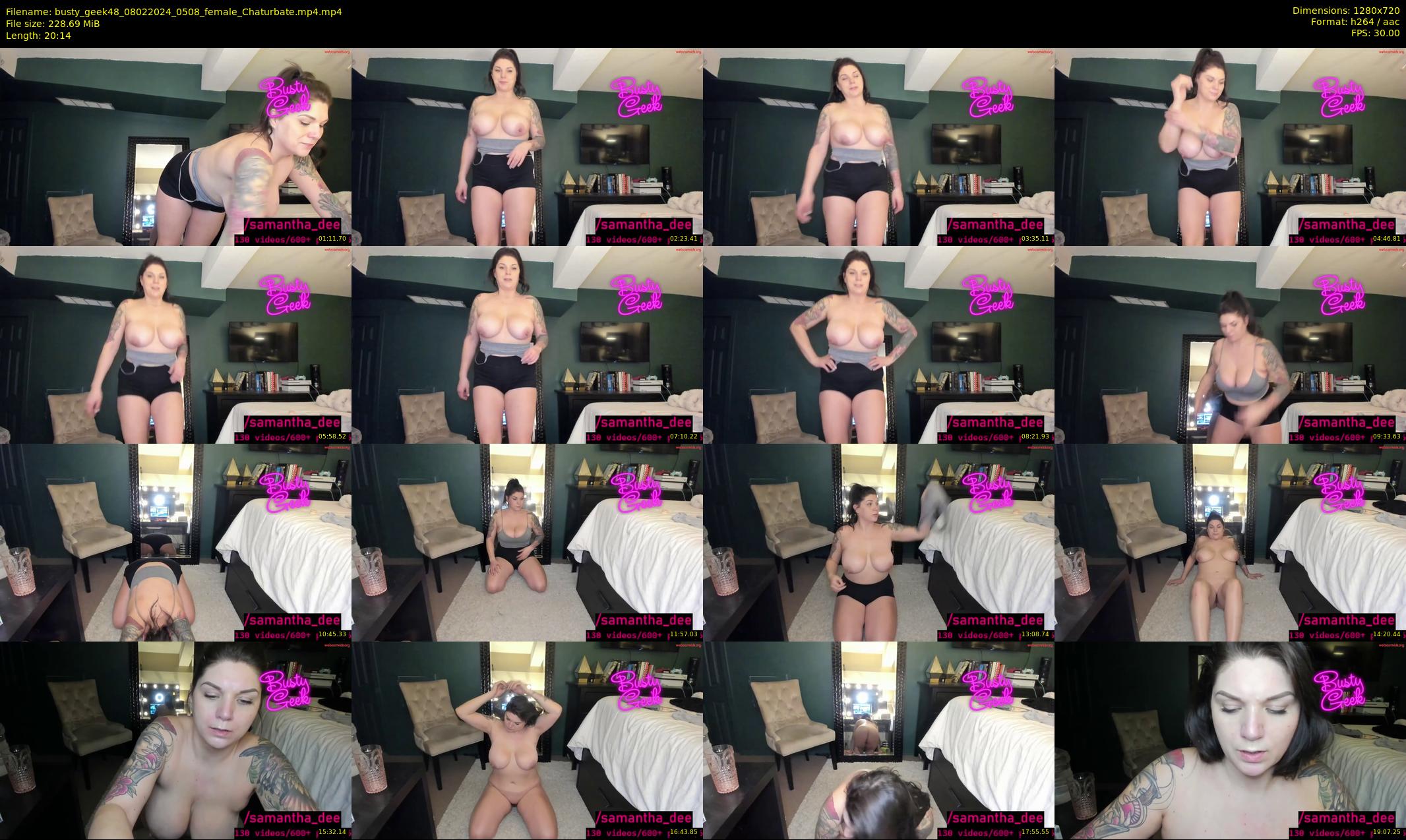busty_geek48 — 21 minute Chaturbate female cam show recording, 720p, Feb 8, 2024