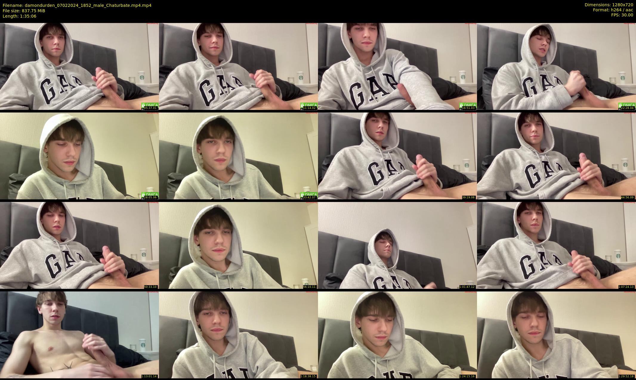 damondurden — 96 minute Chaturbate male cam show recording, 720p, Feb 7, 2024