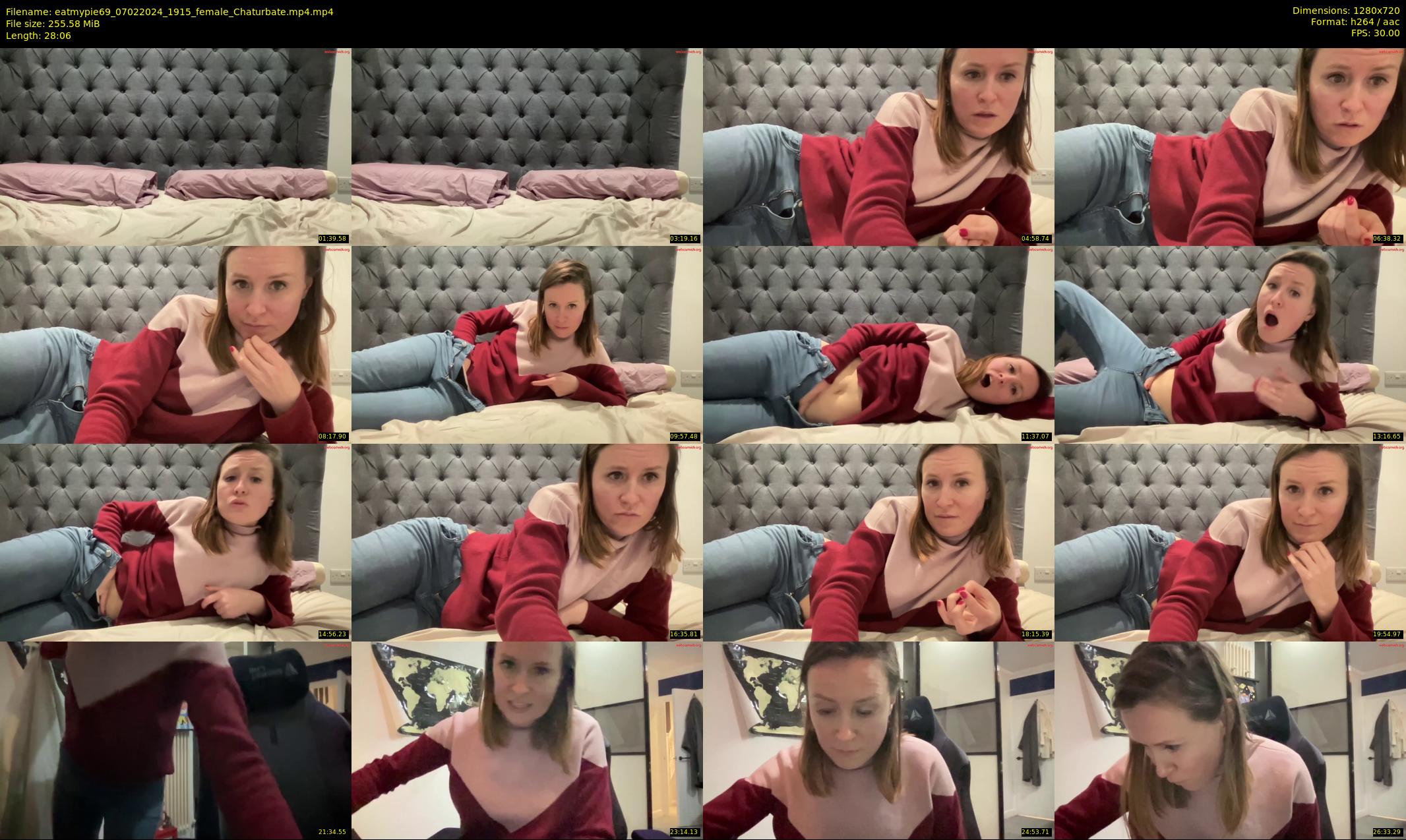 eatmypie69 — 29 minute Chaturbate female cam show recording, 720p, Feb 7, 2024