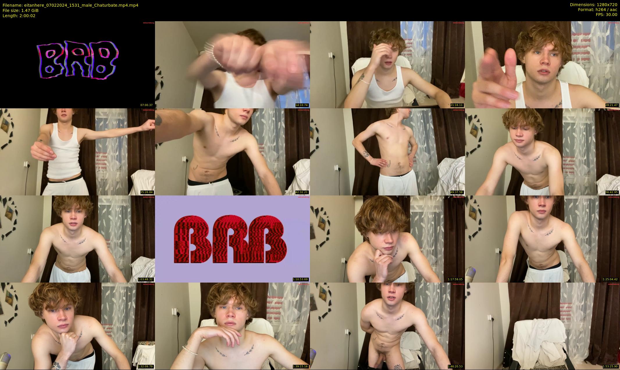 eitanhere — 121 minute Chaturbate male cam show recording, 720p, Feb 7, 2024