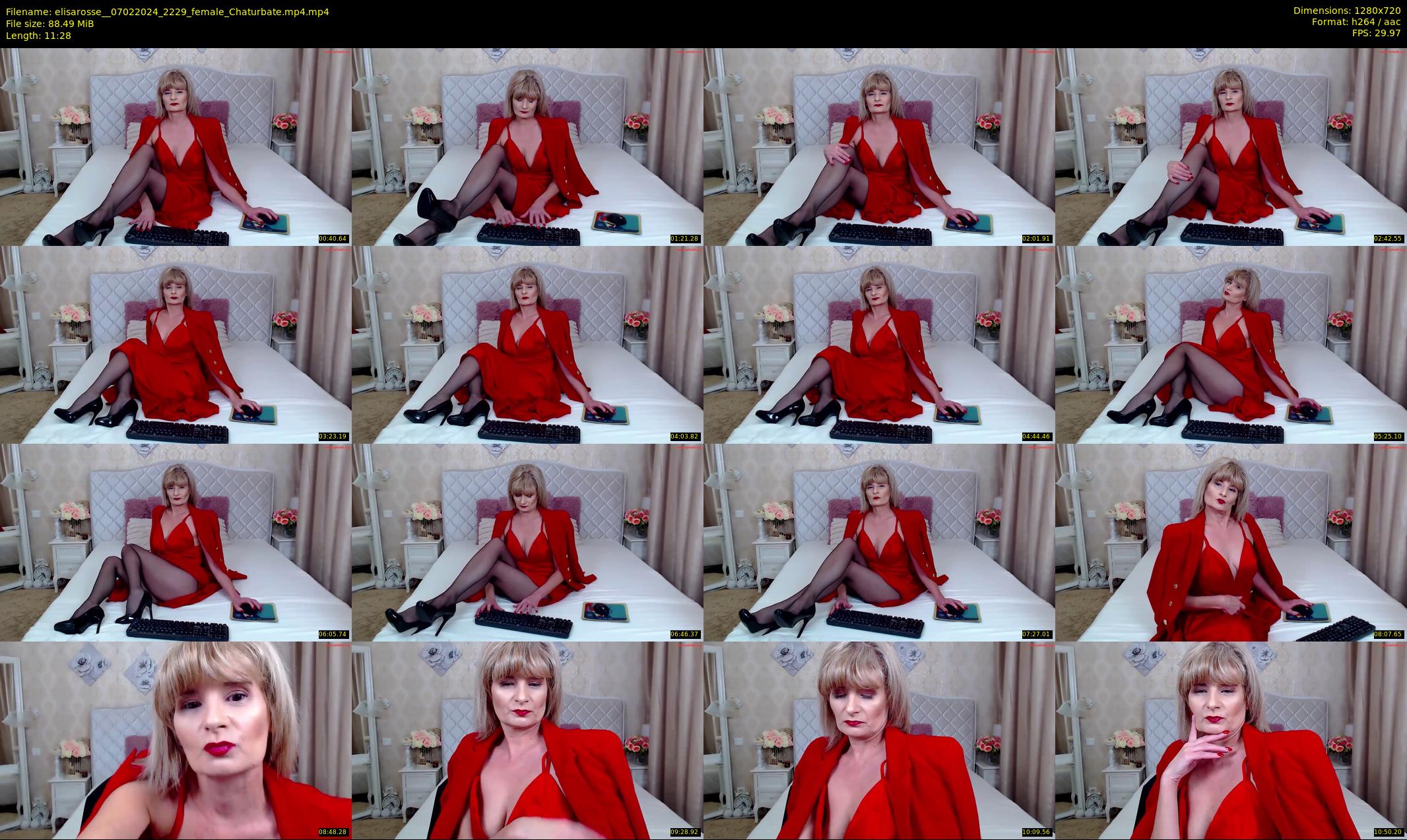 elisarosse_ — 12 minute Chaturbate female cam show recording, 720p, Feb 7, 2024