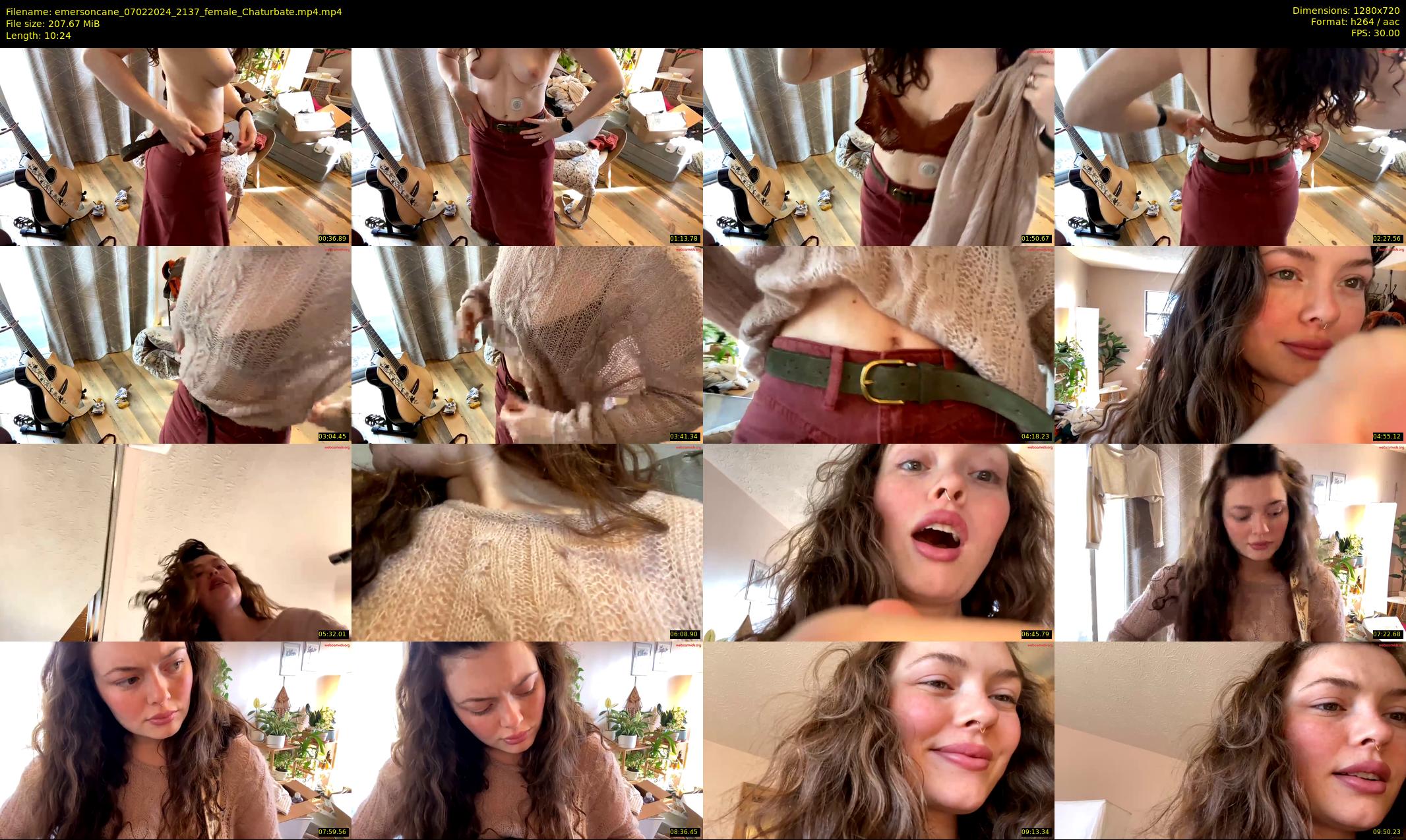 emersoncane — 11 minute Chaturbate female cam show recording, 720p, Feb 7, 2024