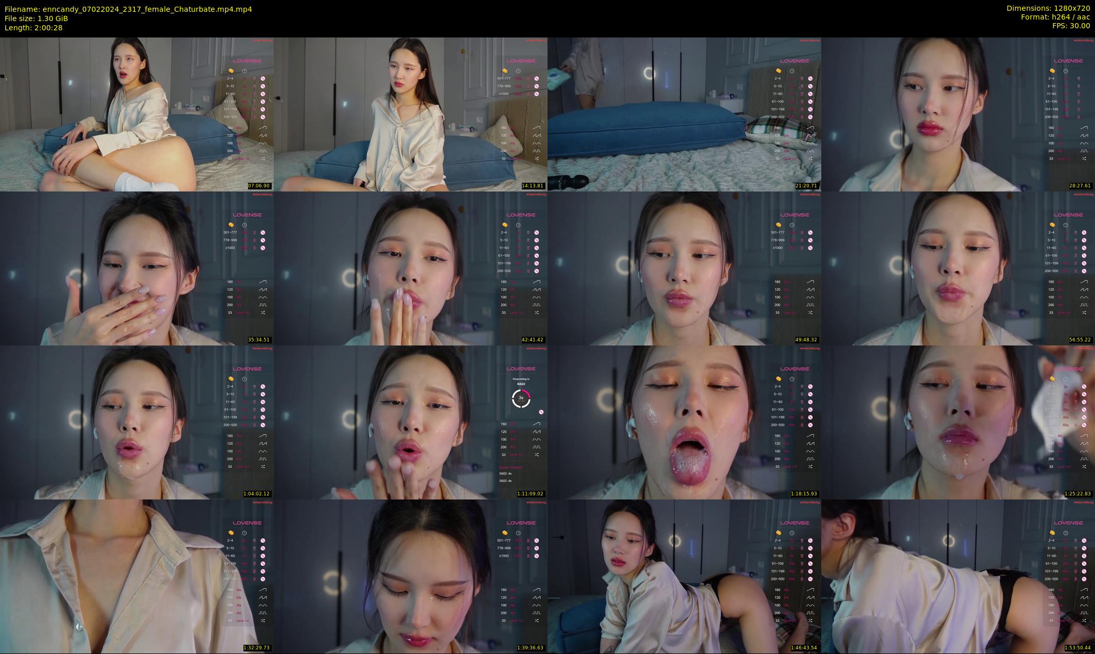 enncandy — 121 minute Chaturbate female cam show recording, 720p, Feb 7, 2024