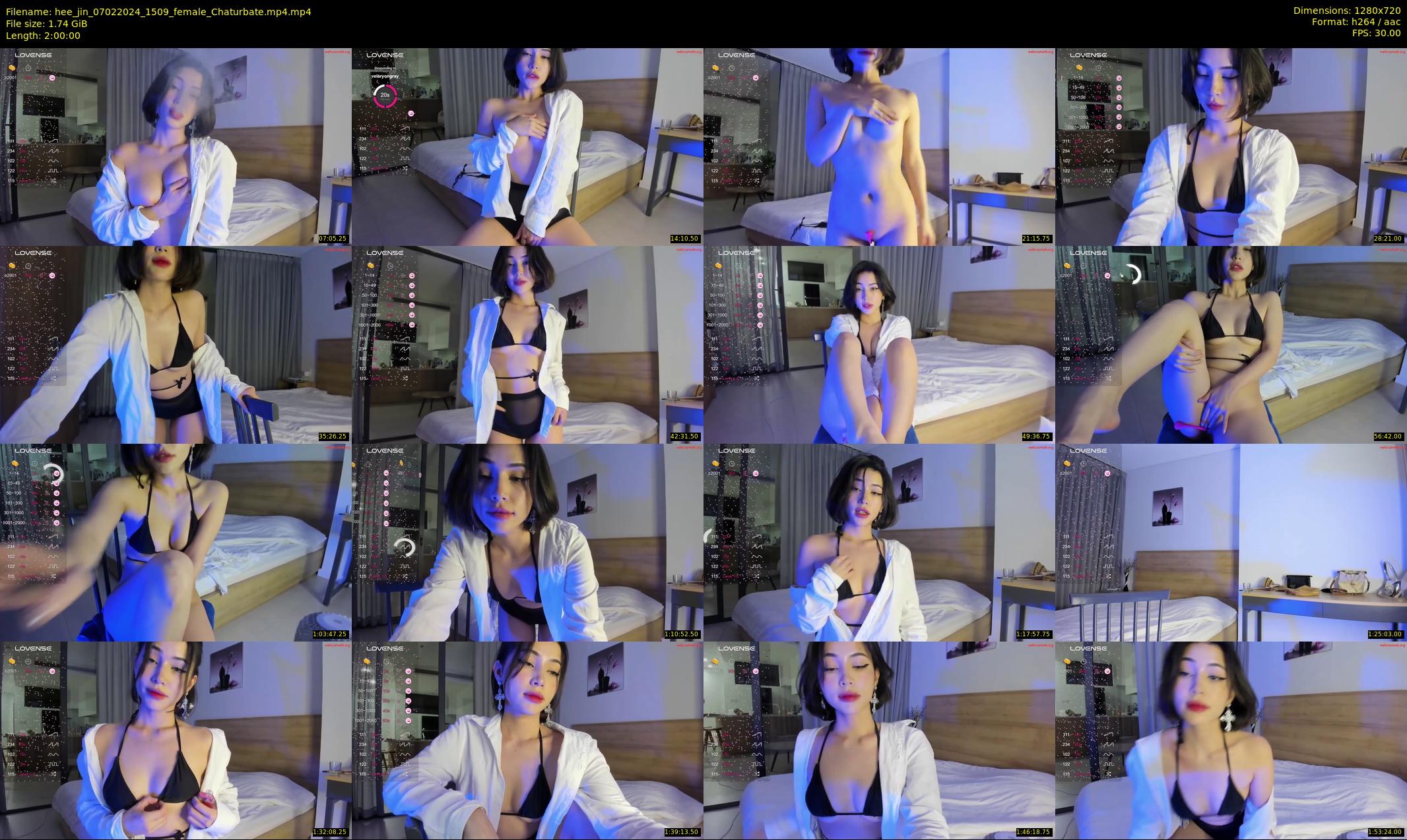 hee_jin — 120 minute Chaturbate female cam show recording, 720p, Feb 7, 2024