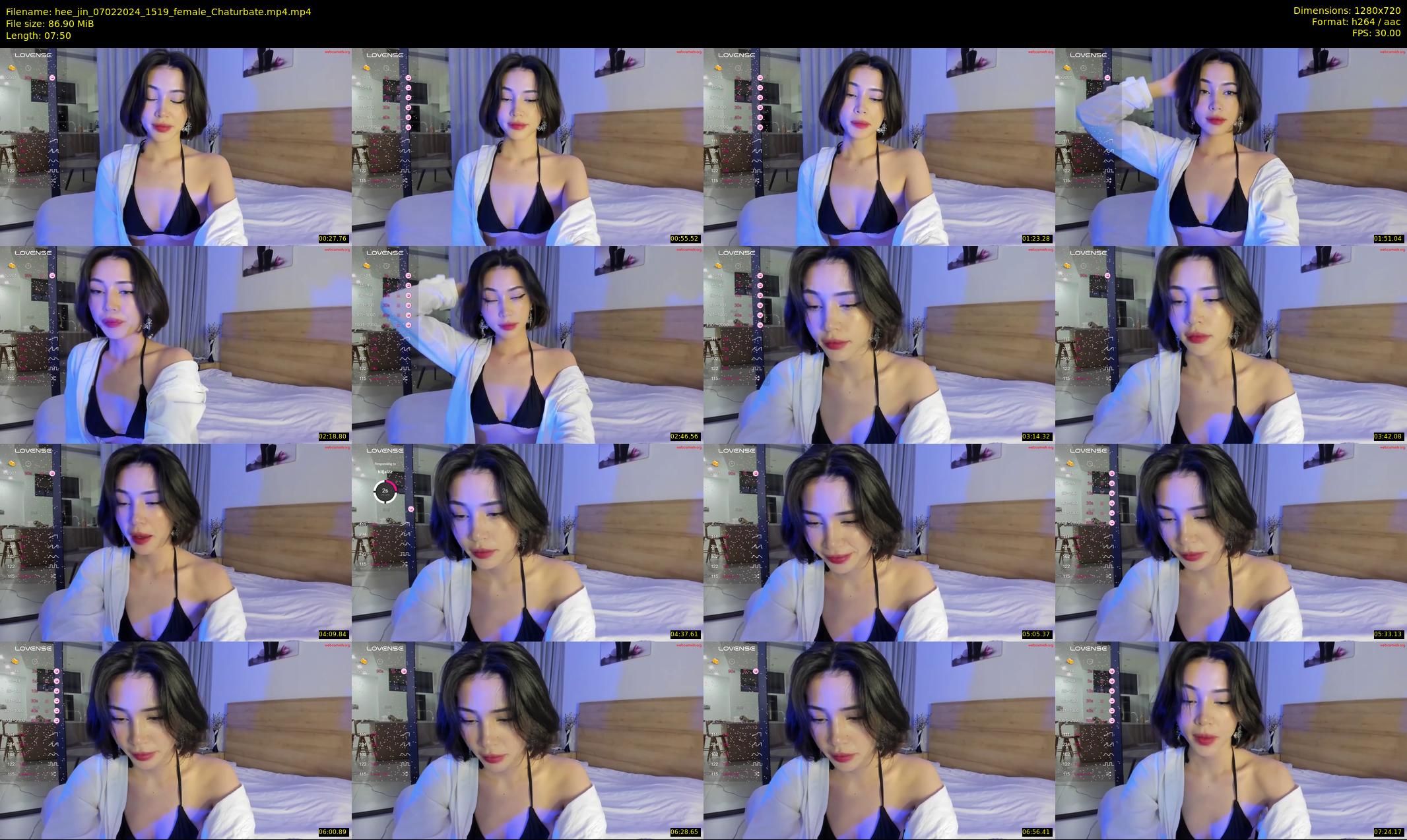 hee_jin — 8 minute Chaturbate female cam show recording, 720p, Feb 7, 2024