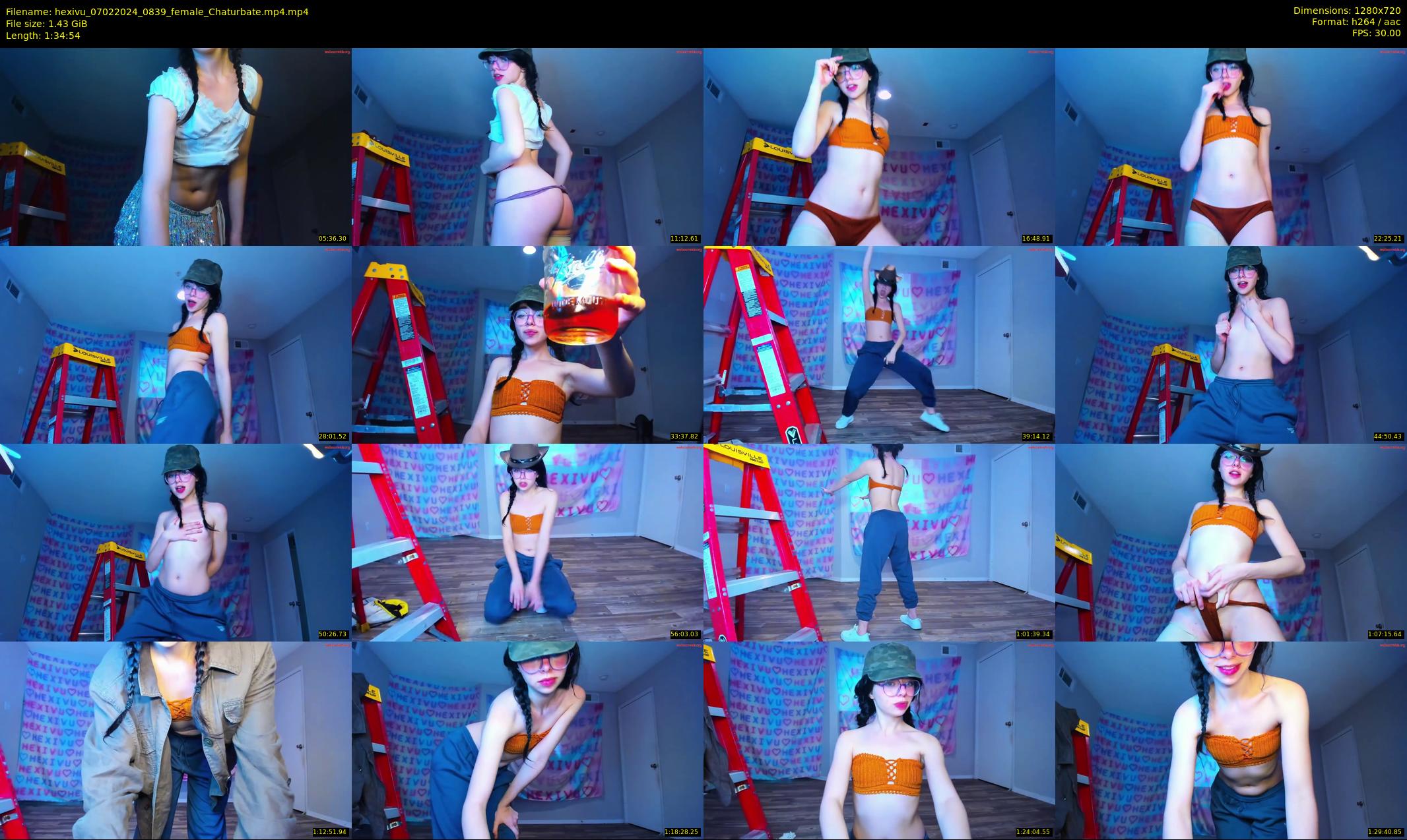 hexivu — 95 minute Chaturbate female cam show recording, 720p, Feb 7, 2024