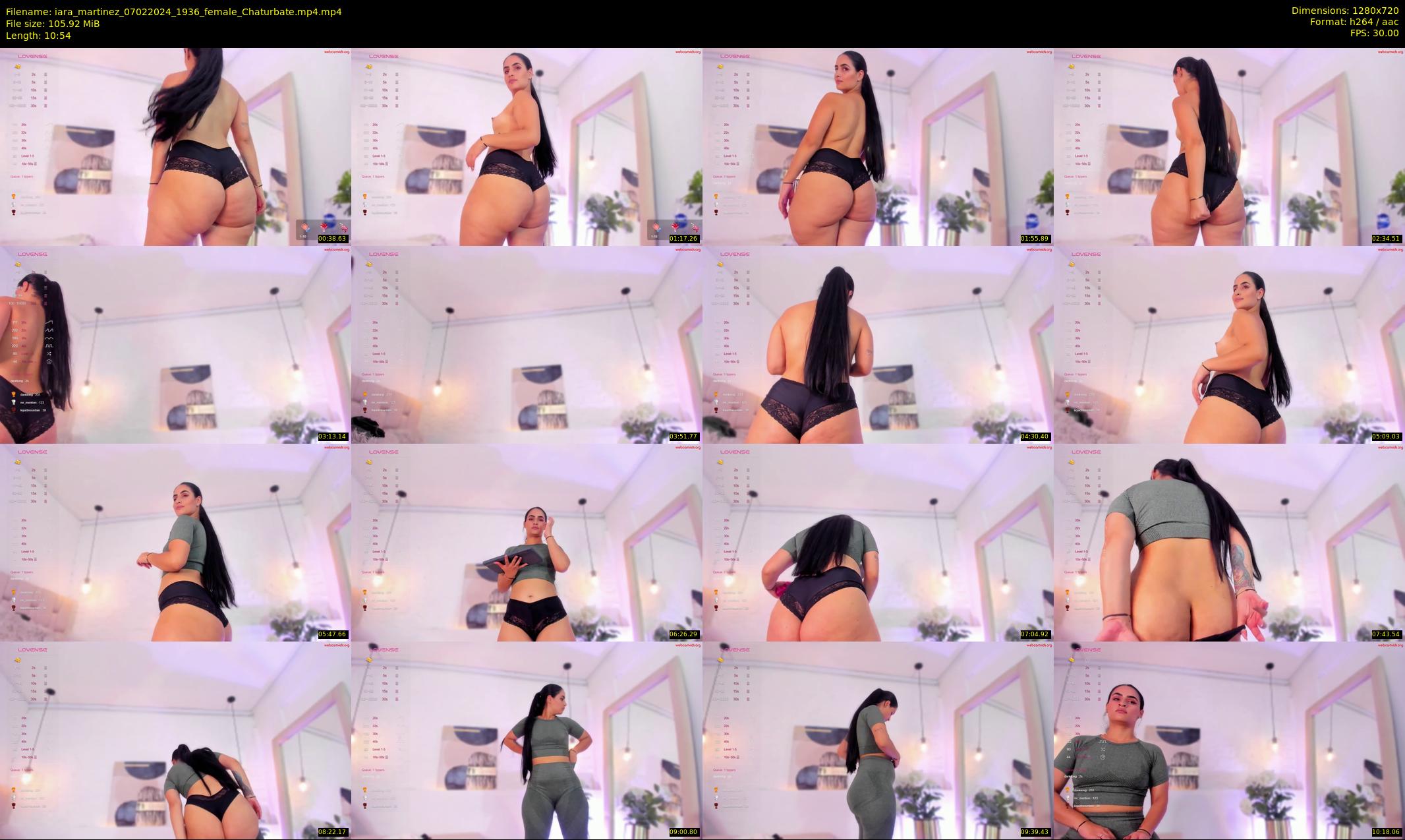iara_martinez — 11 minute Chaturbate female cam show recording, 720p, Feb 7, 2024