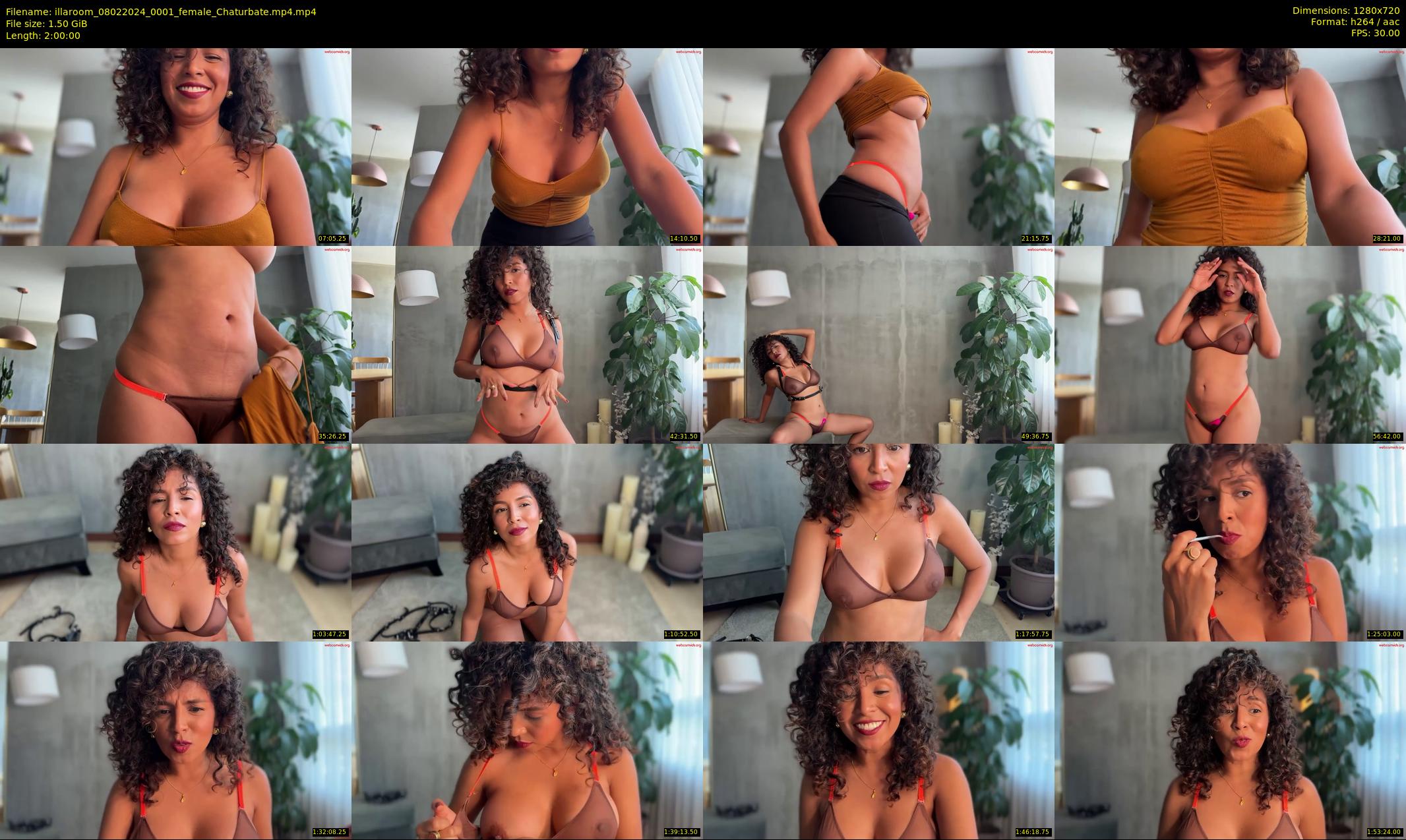 illaroom — 120 minute Chaturbate female cam show recording, 720p, Feb 8, 2024