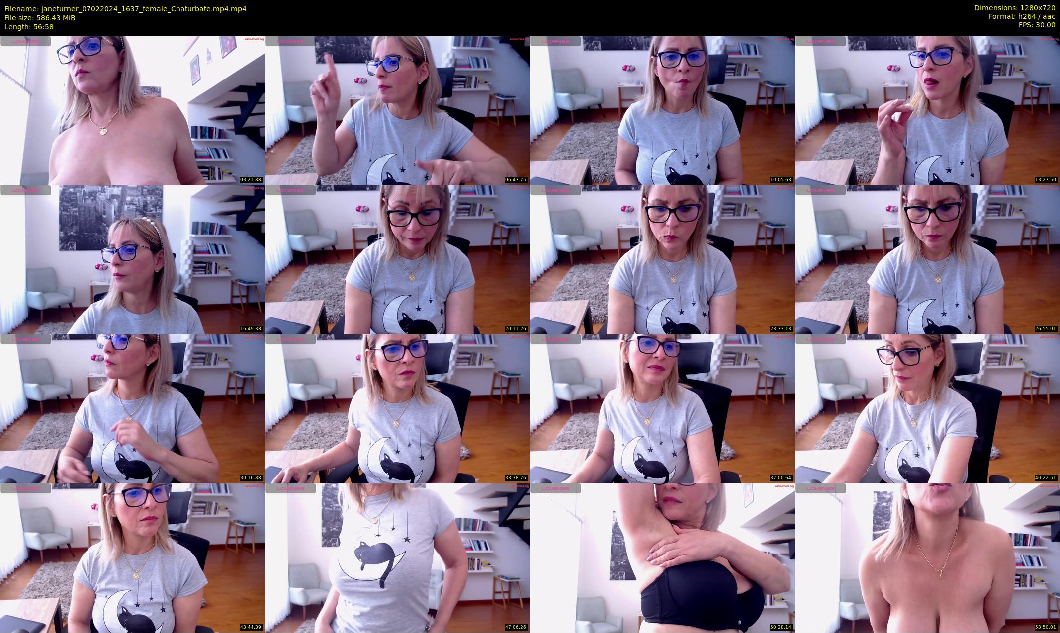 janeturner — 57 minute Chaturbate female cam show recording, 720p, Feb 7, 2024
