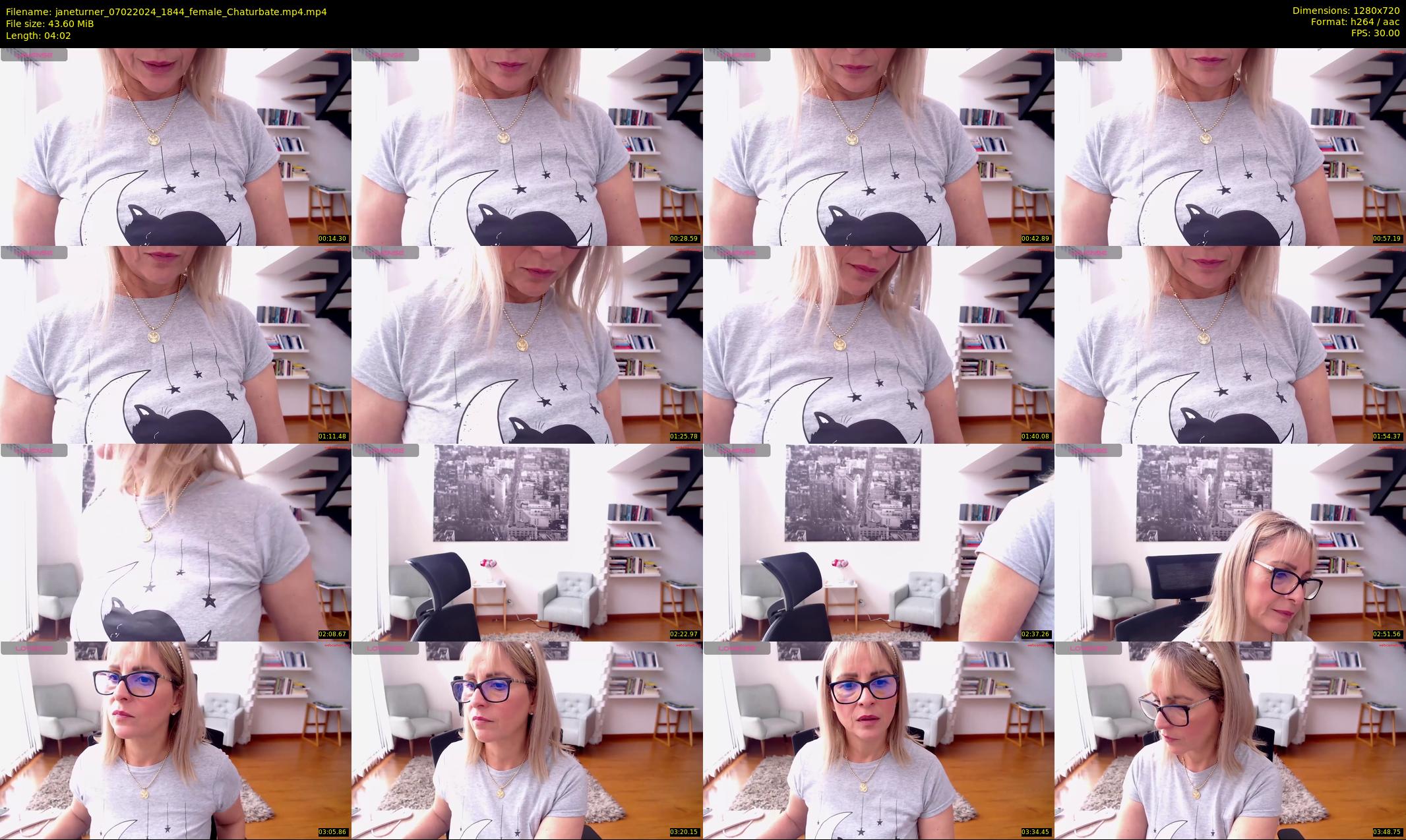 janeturner — 5 minute Chaturbate female cam show recording, 720p, Feb 7, 2024
