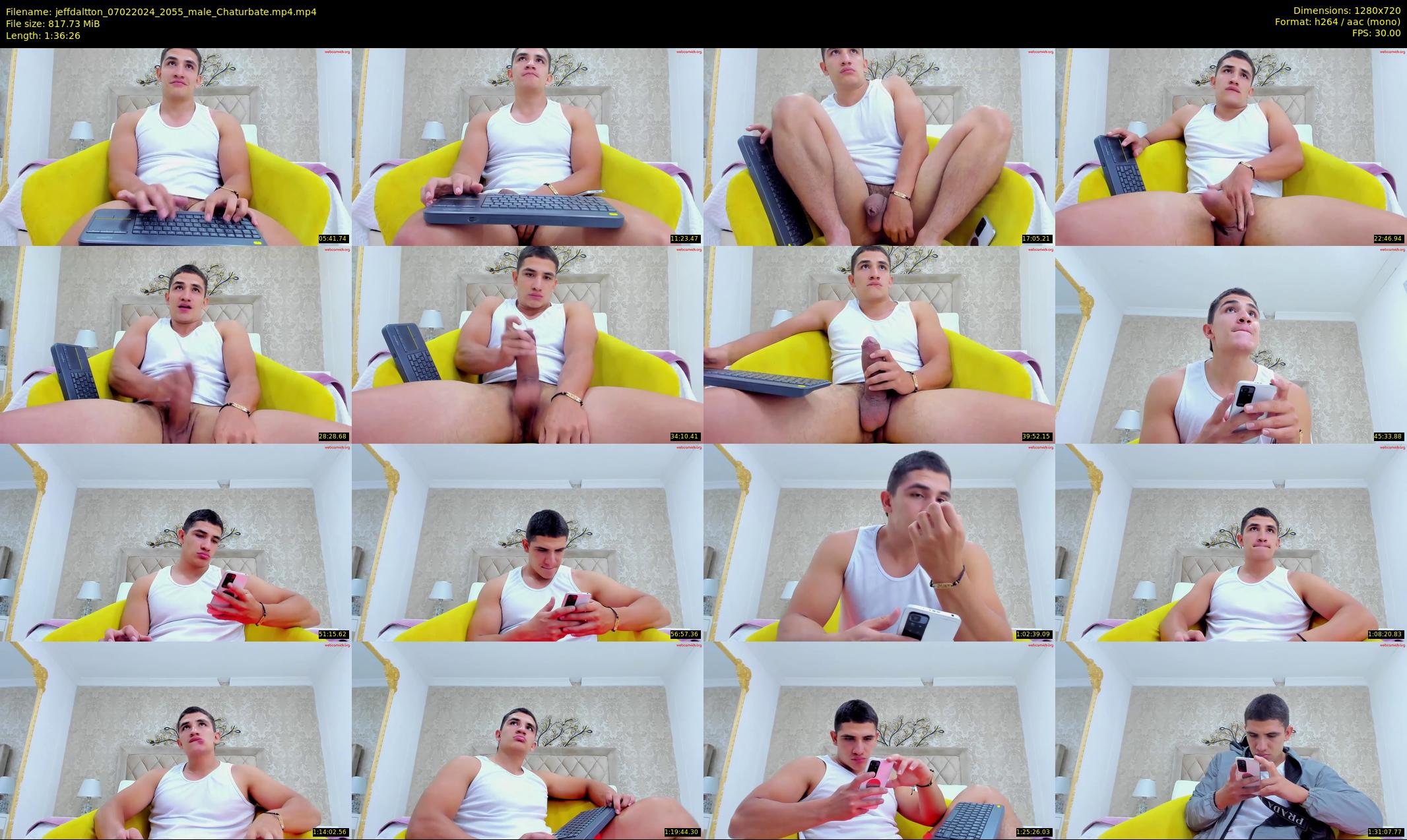 jeffdaltton — 97 minute Chaturbate male cam show recording, 720p, Feb 7, 2024