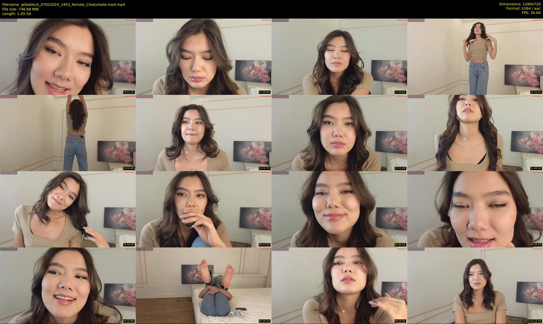 jettablock — 66 minute Chaturbate female cam show recording, 720p, Feb 7, 2024