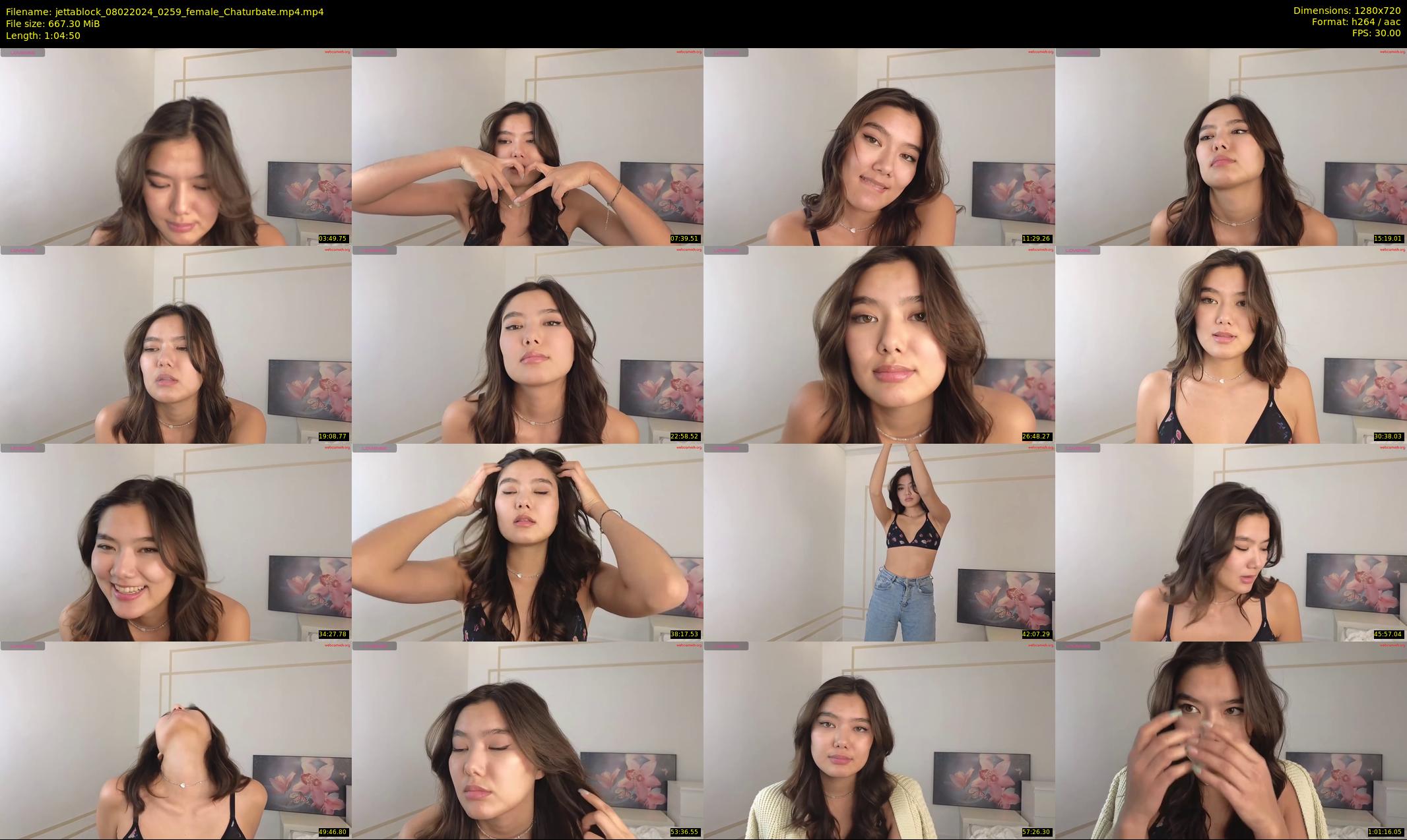 jettablock — 65 minute Chaturbate female cam show recording, 720p, Feb 8, 2024