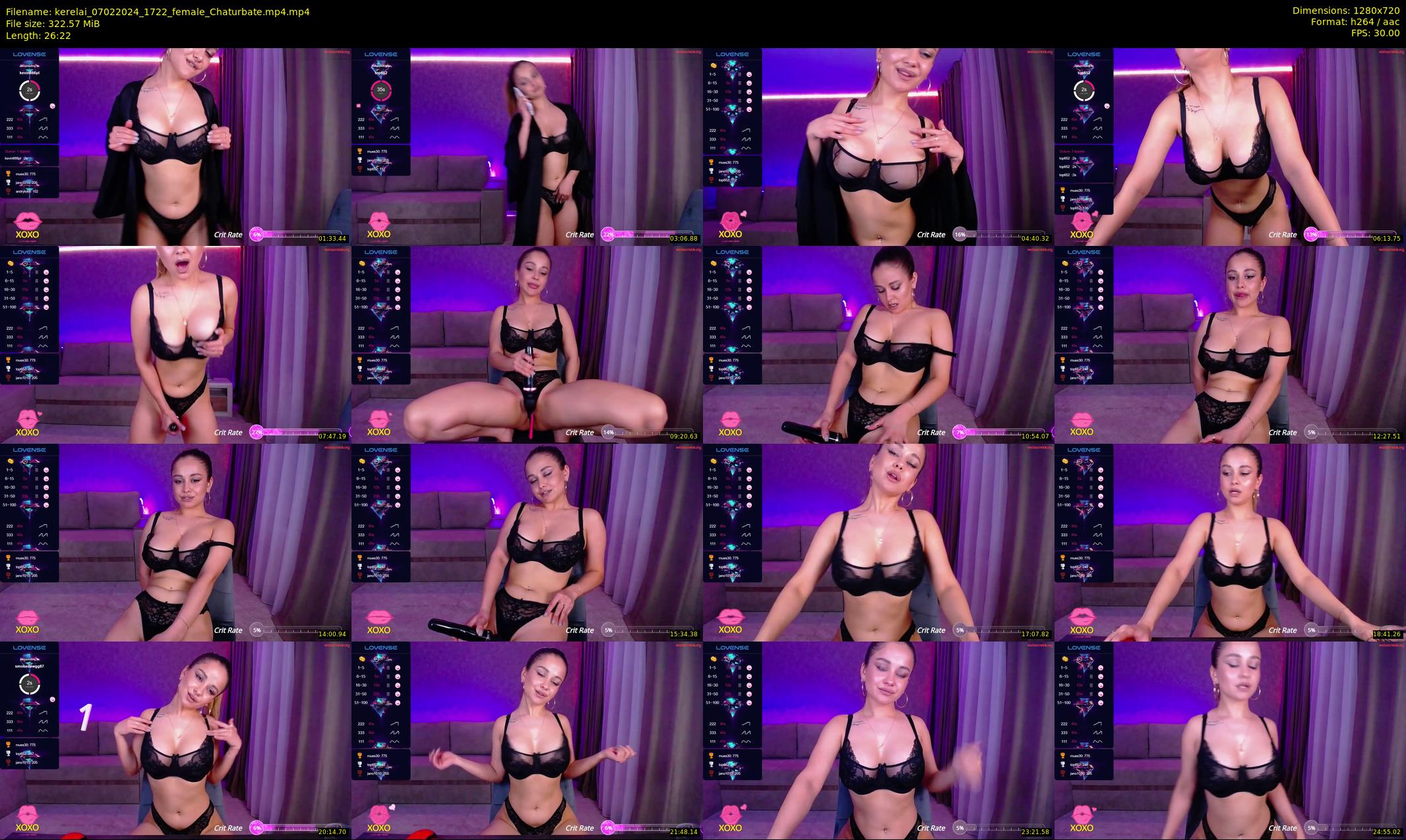 kerelai — 27 minute Chaturbate female cam show recording, 720p, Feb 7, 2024