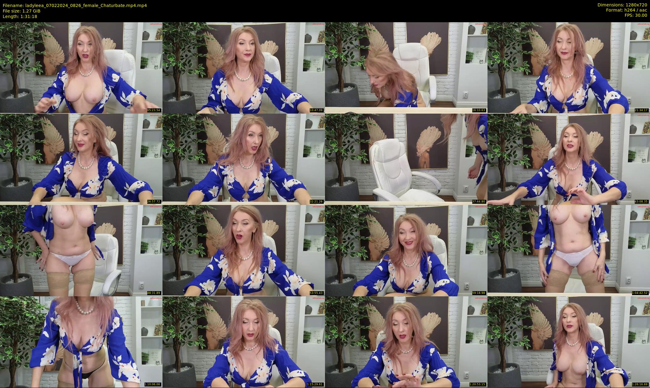 ladyleea — 92 minute Chaturbate female cam show recording, 720p, Feb 7, 2024