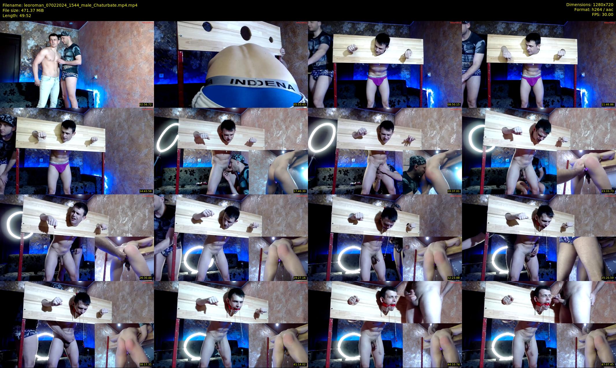 leoroman — 50 minute Chaturbate male cam show recording, 720p, Feb 7, 2024