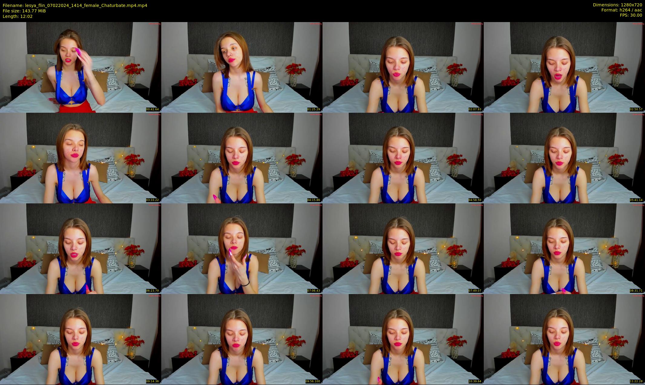 lesya_flin — 13 minute Chaturbate female cam show recording, 720p, Feb 7, 2024