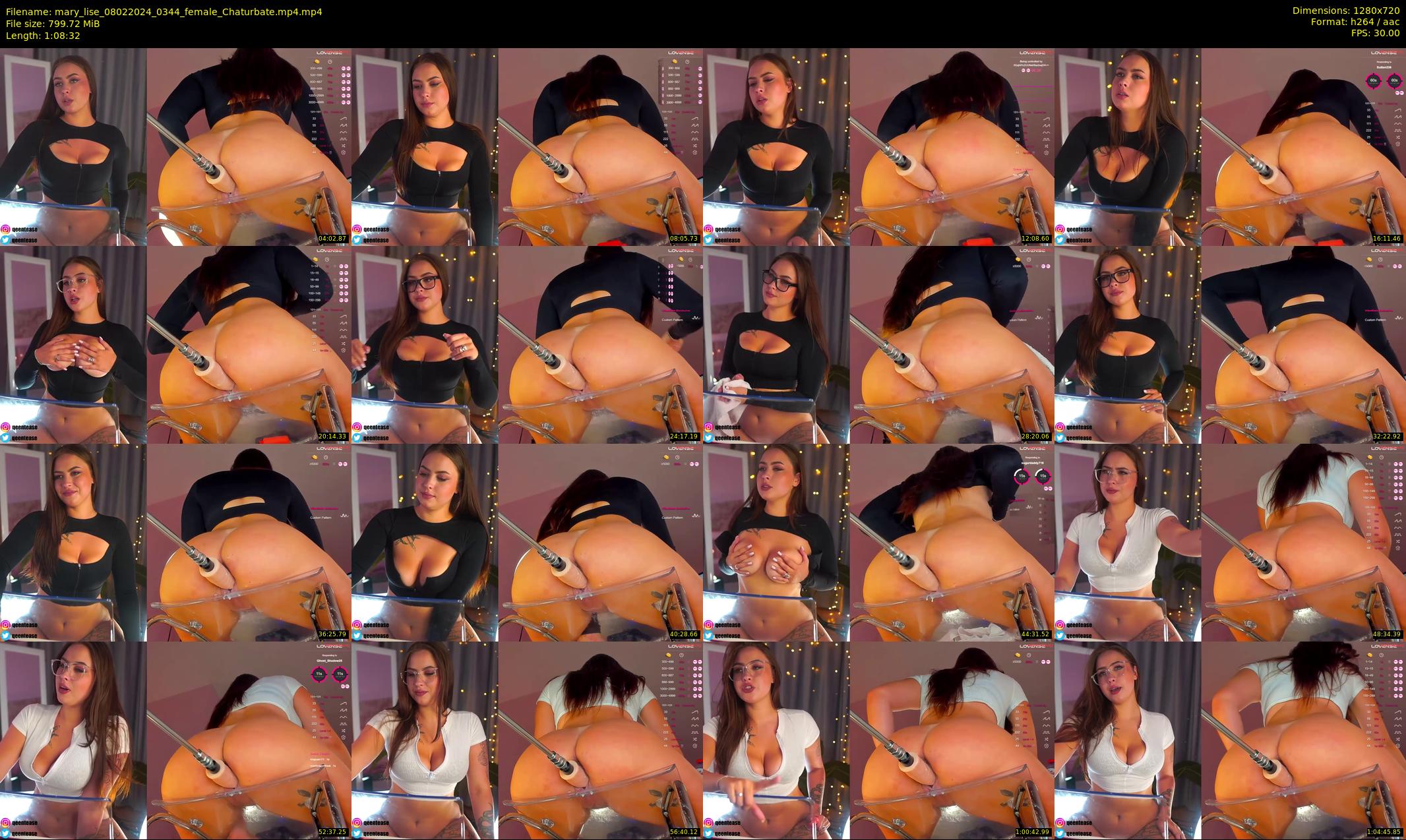 mary_lise — 69 minute Chaturbate couple cam show recording, 720p, Feb 8, 2024