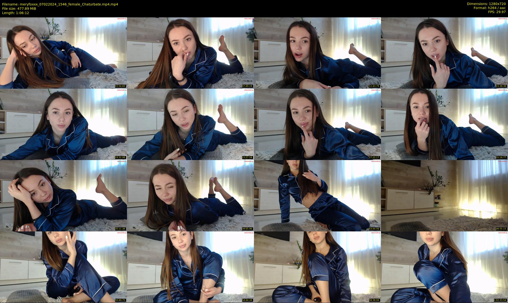 meryfoxxx — 67 minute Chaturbate female cam show recording, 720p, Feb 7, 2024