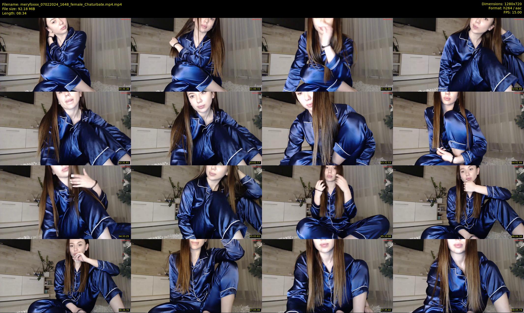 meryfoxxx — 9 minute Chaturbate female cam show recording, 720p, Feb 7, 2024