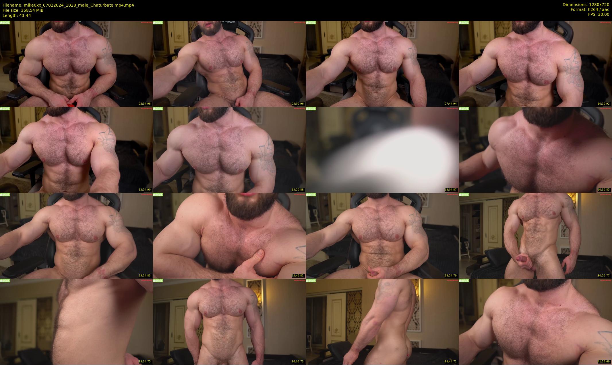 mike0xx — 44 minute Chaturbate male cam show recording, 720p, Feb 7, 2024