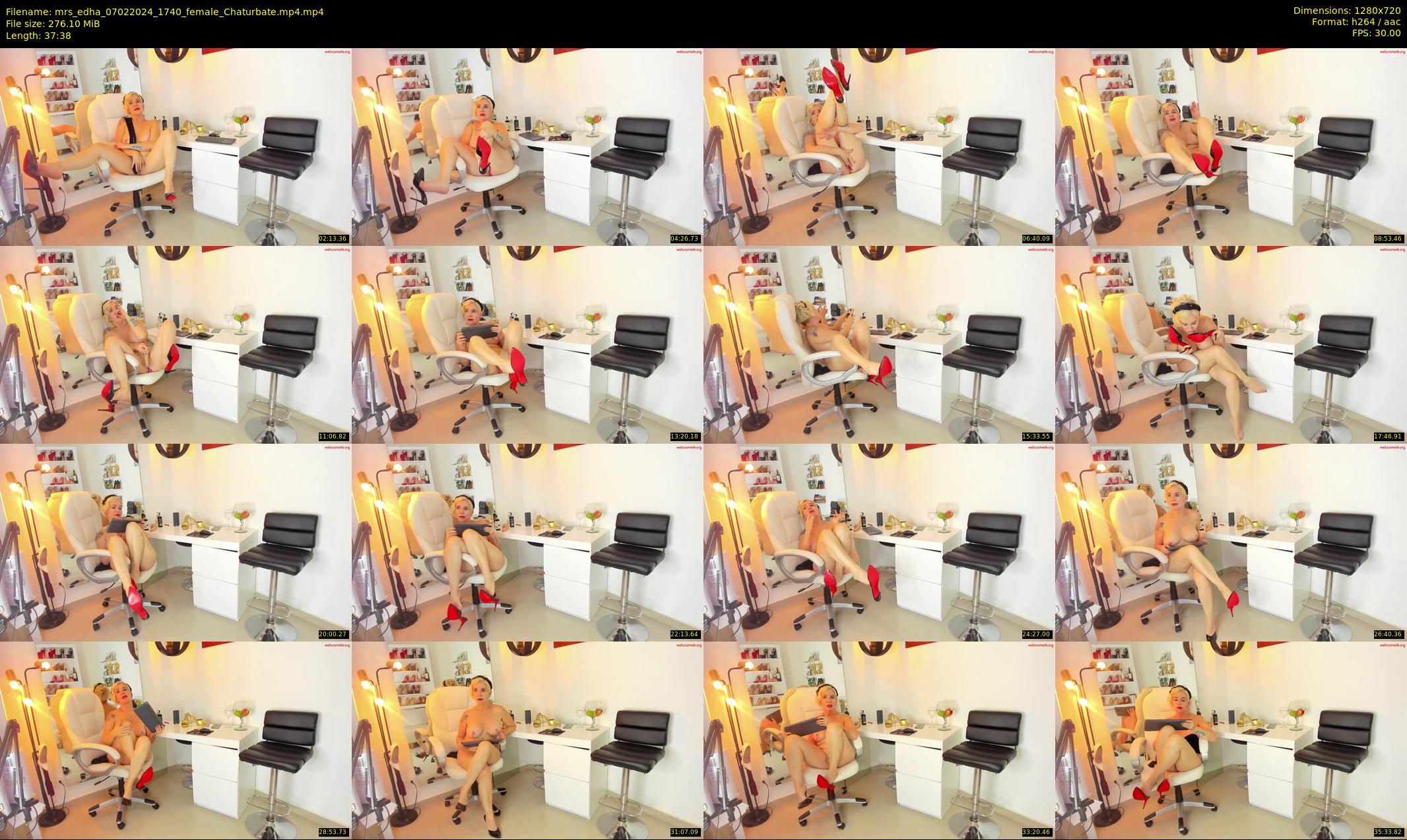 mrs_edha — 38 minute Chaturbate female cam show recording, 720p, Feb 7, 2024