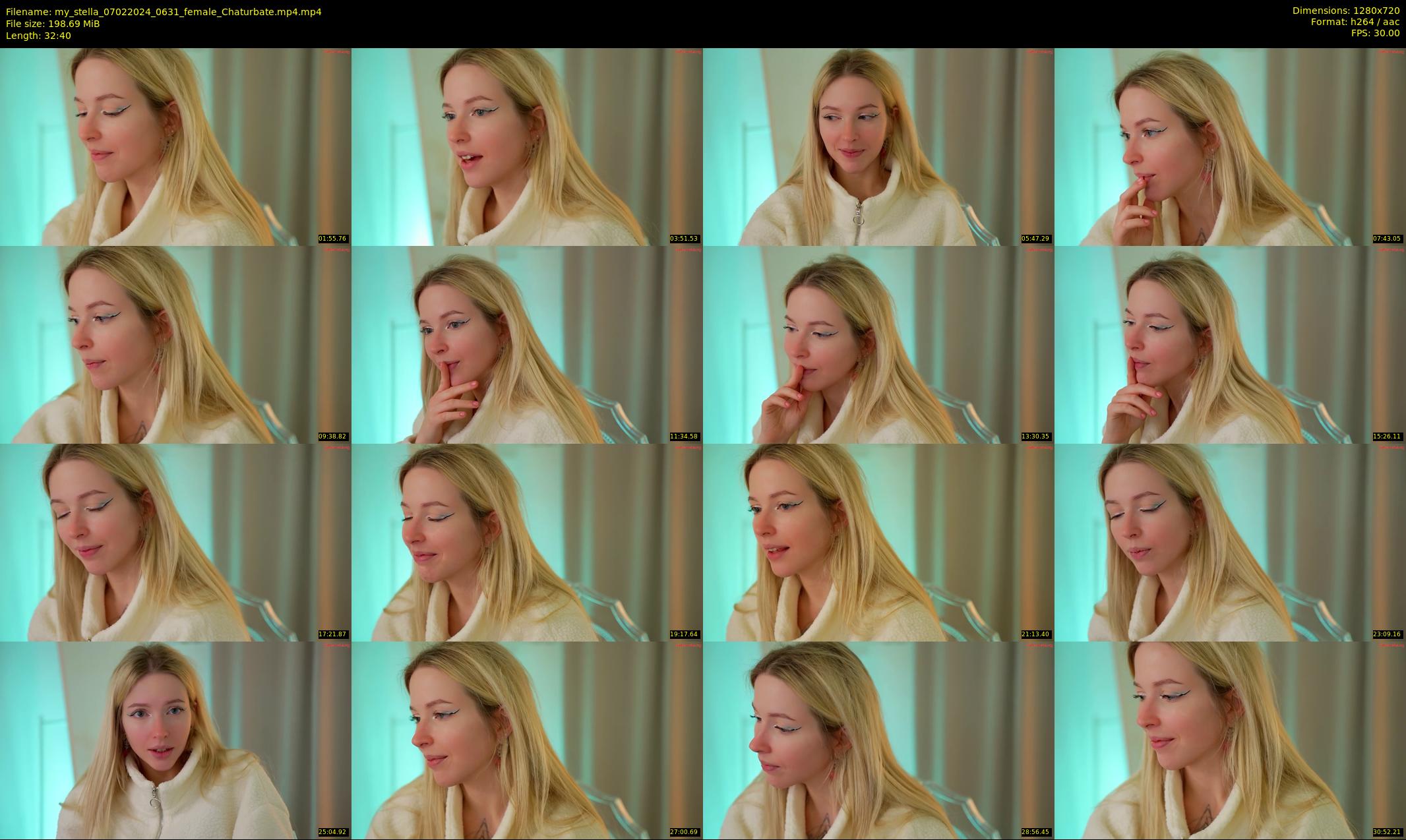 my_stella — 33 minute Chaturbate female cam show recording, 720p, Feb 7, 2024