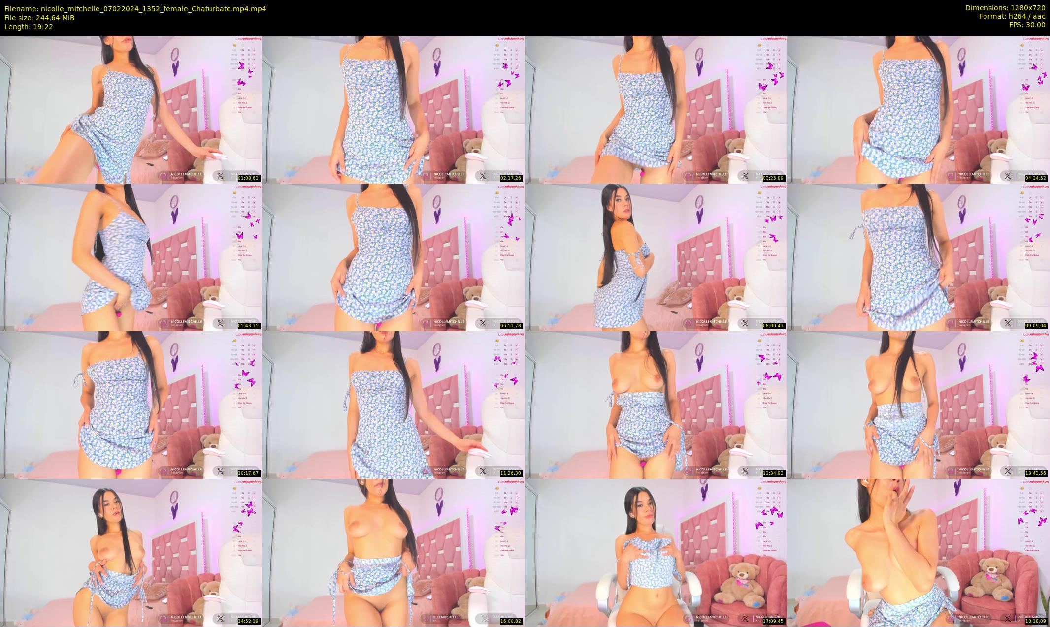 nicolle_mitchelle — 20 minute Chaturbate female cam show recording, 720p, Feb 7, 2024