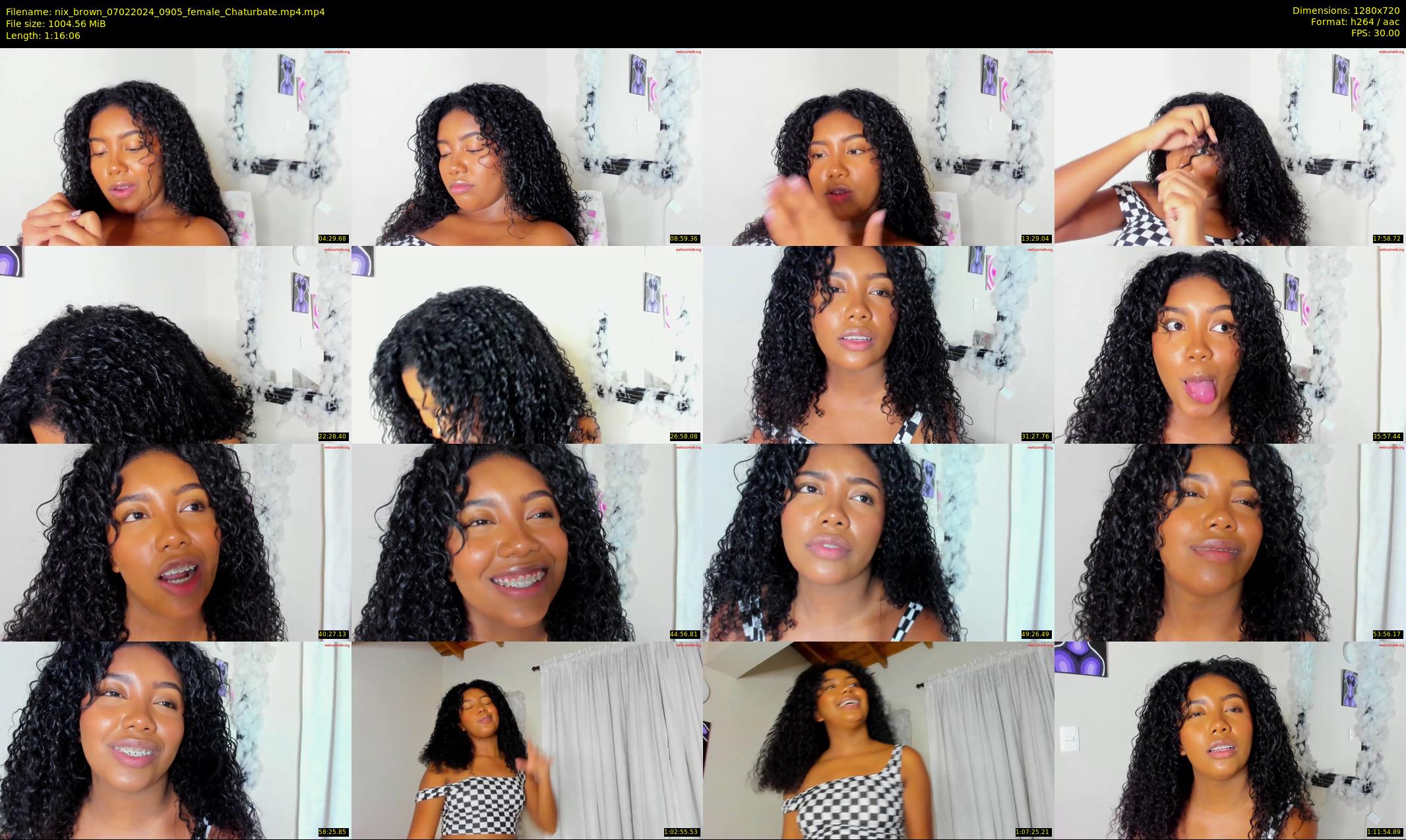 nix_brown — 77 minute Chaturbate female cam show recording, 720p, Feb 7, 2024
