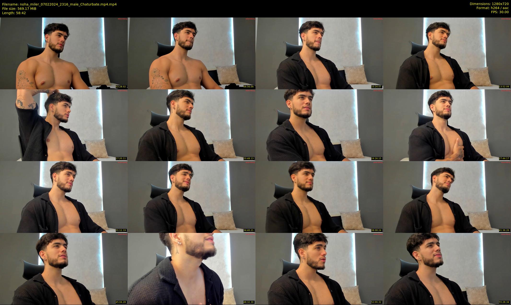 noha_miler — 59 minute Chaturbate male cam show recording, 720p, Feb 7, 2024