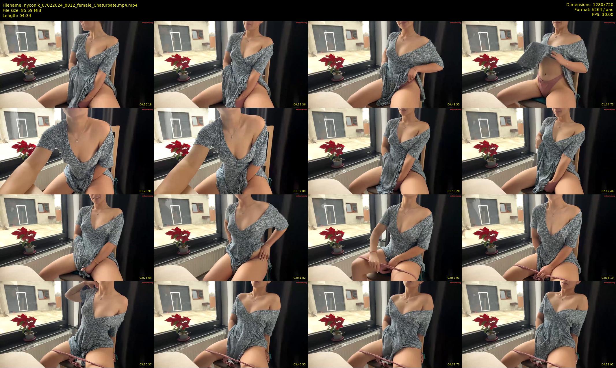 nyconik — 5 minute Chaturbate female cam show recording, 720p, Feb 7, 2024